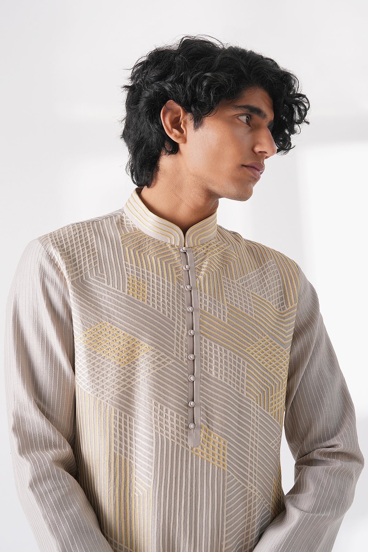 Embroidered  Kurta Set