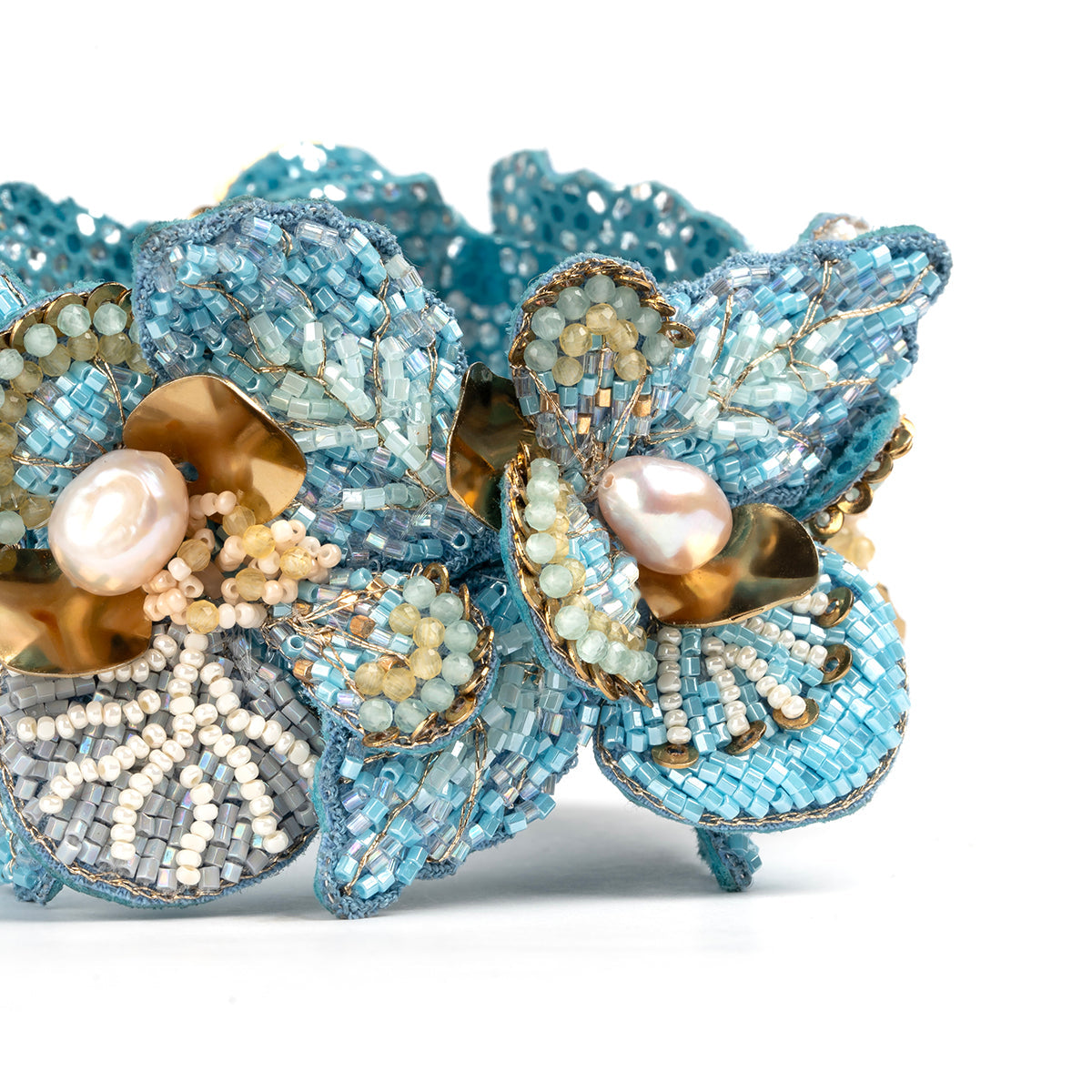 Primrose Cuff - Blue
