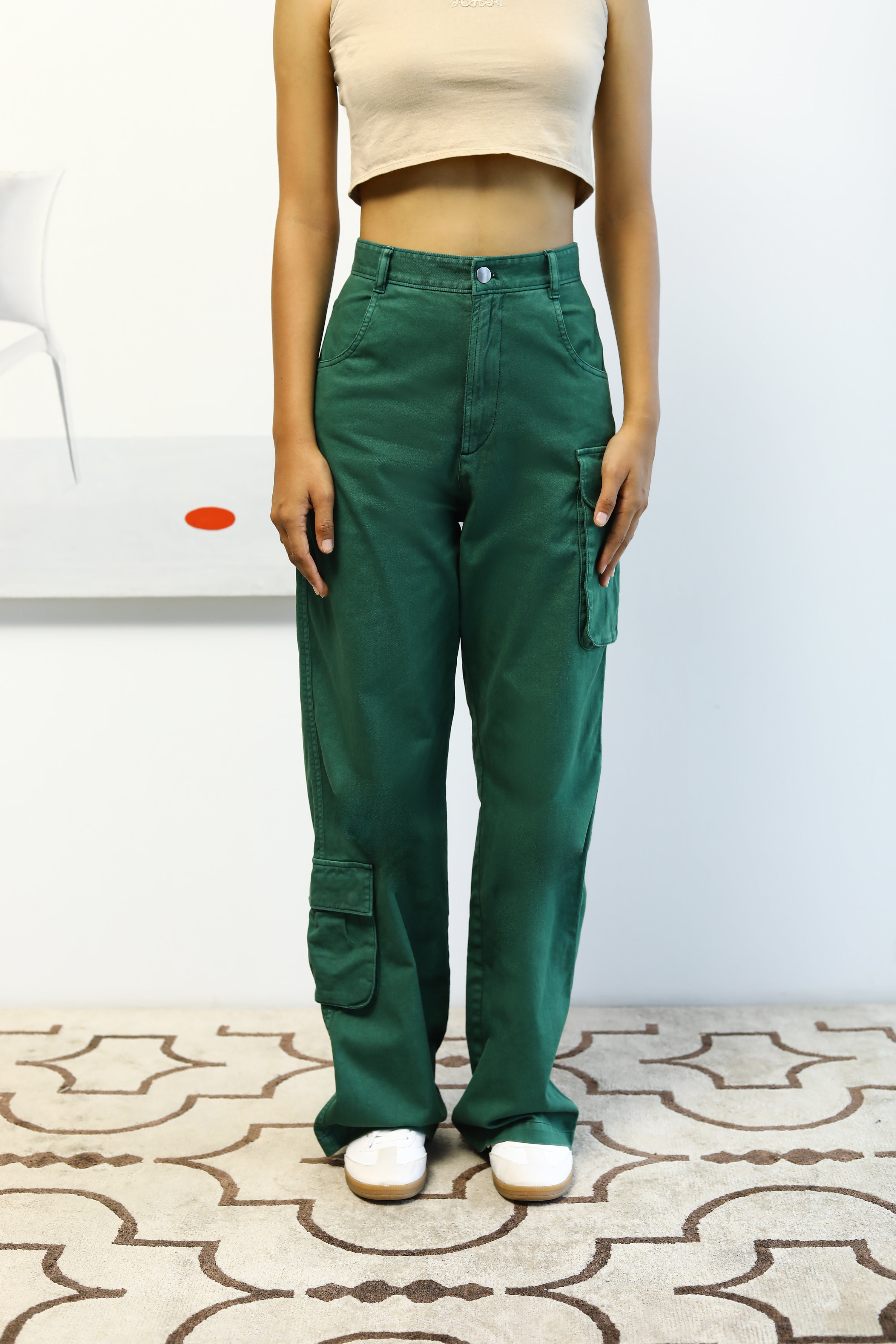 Twill Cargo Pants