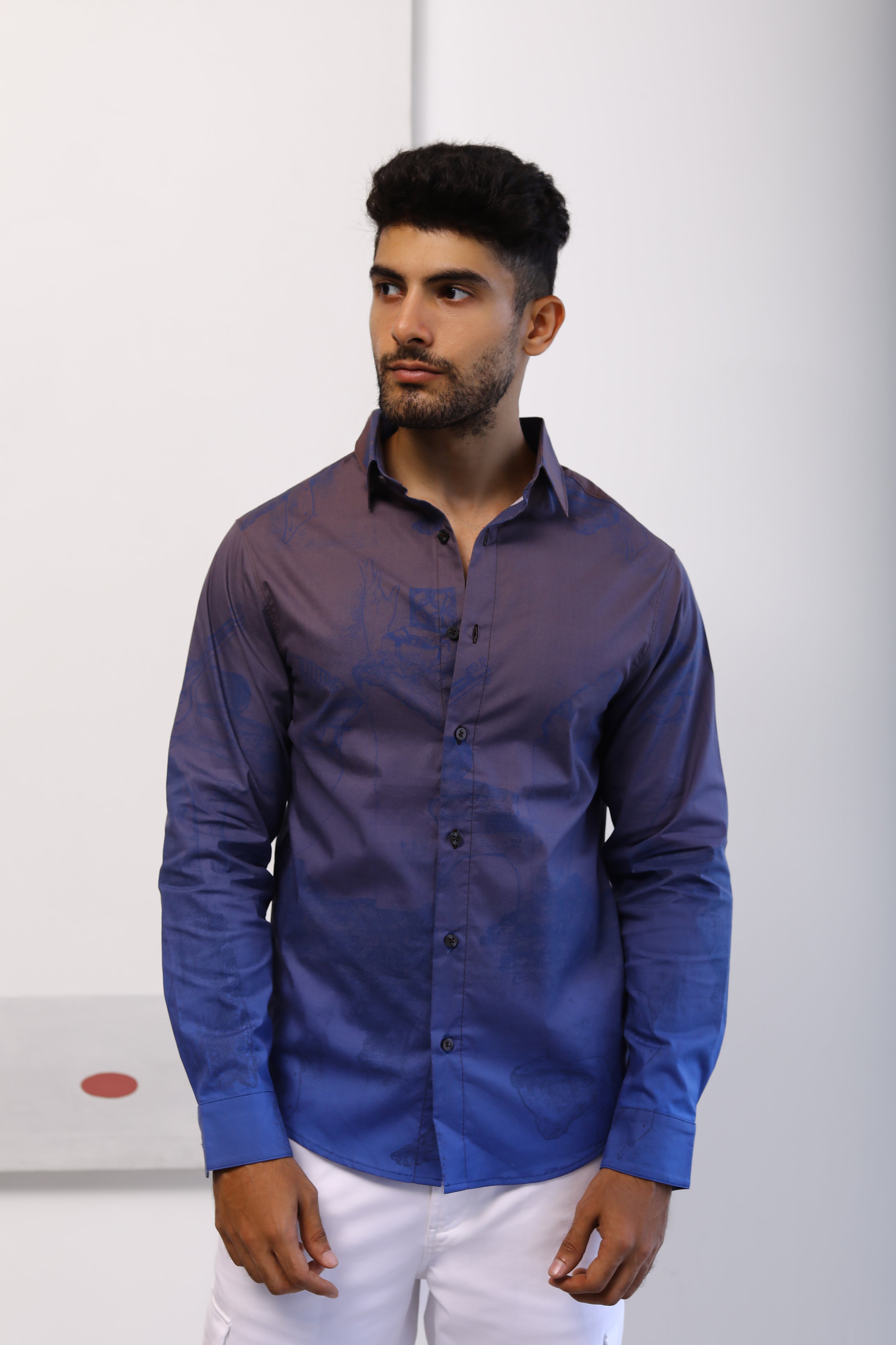 Ombre Surrealist Shirt