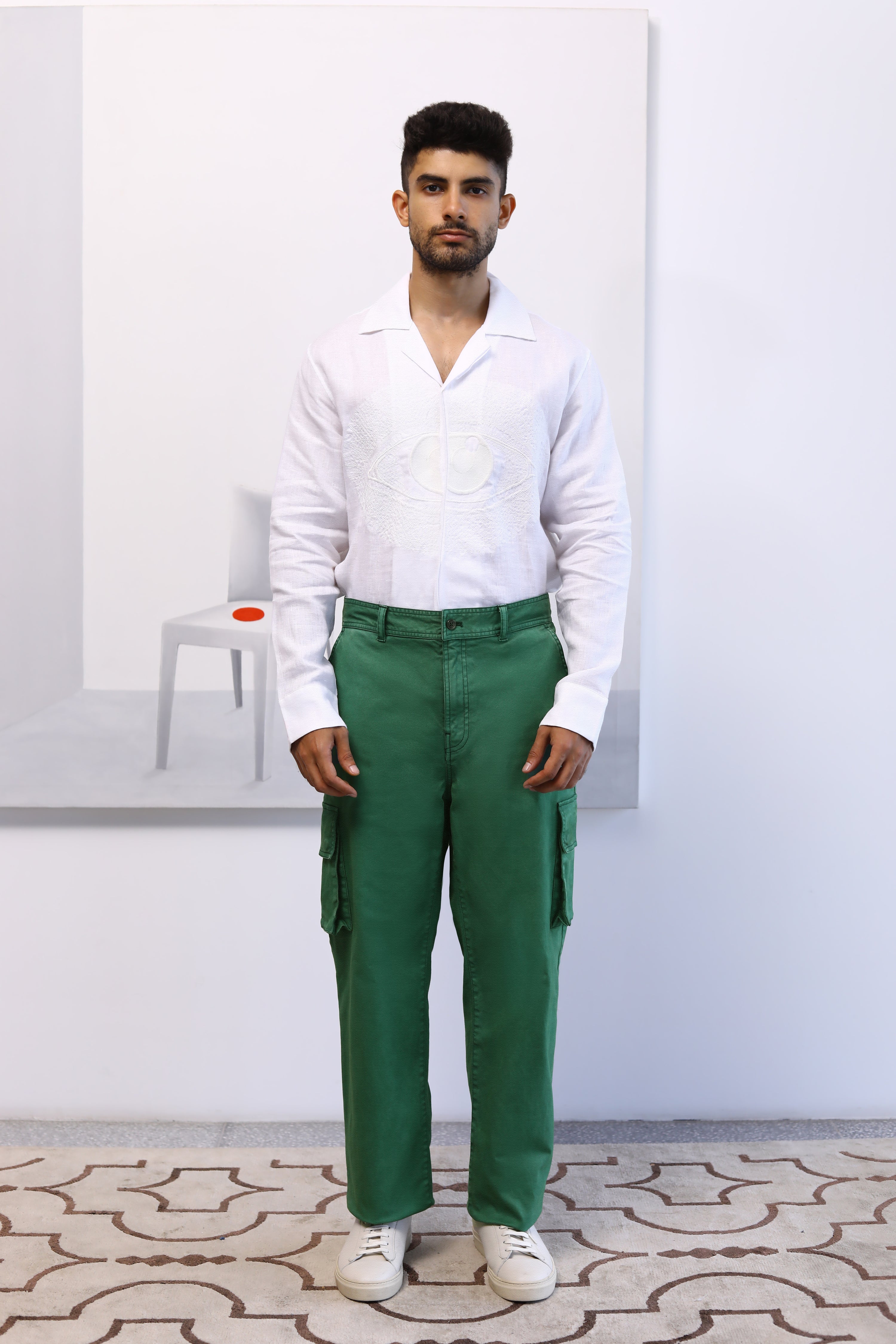 Twill Cargo Pants
