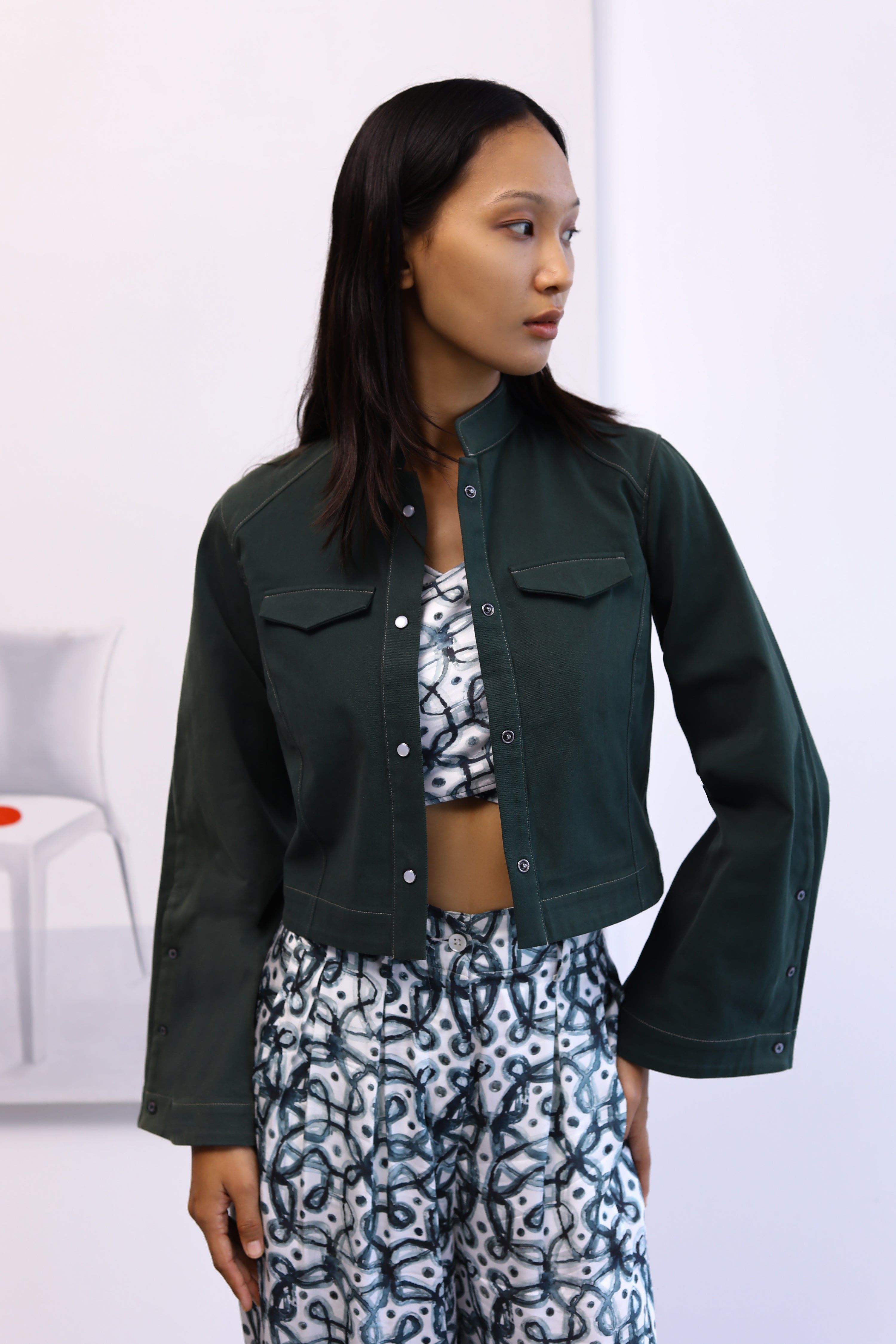 Nehru Twill Jacket