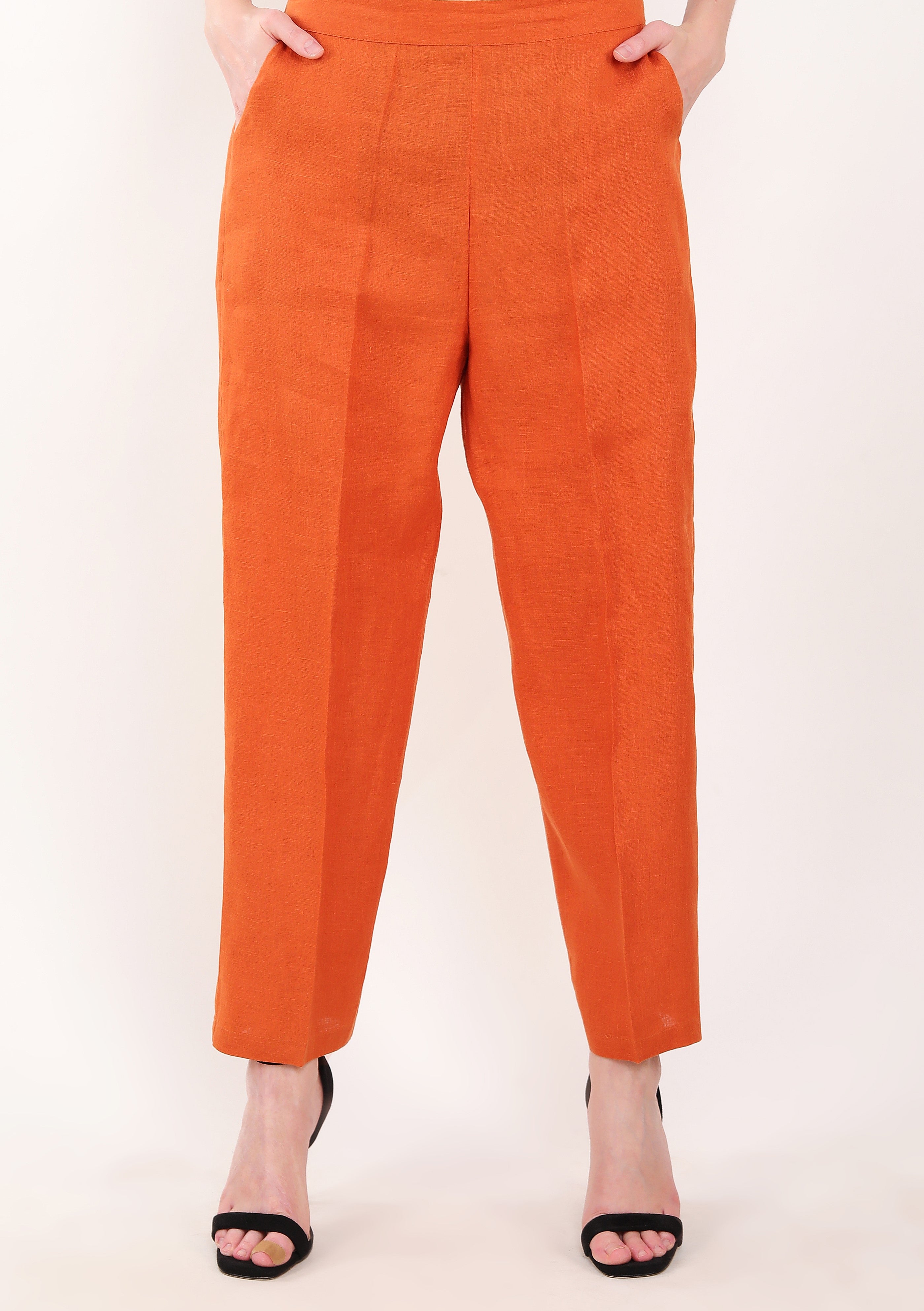 Orange Pants