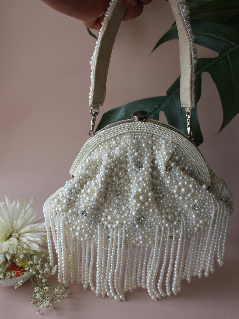 Ivory Pearl Tassels