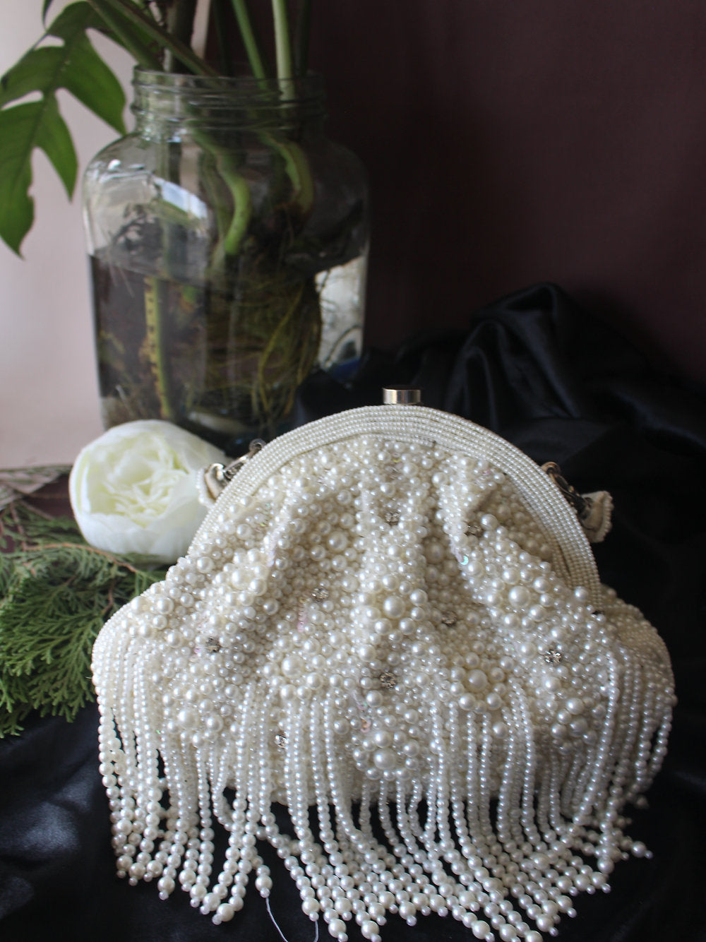 Ivory Pearl Tassels