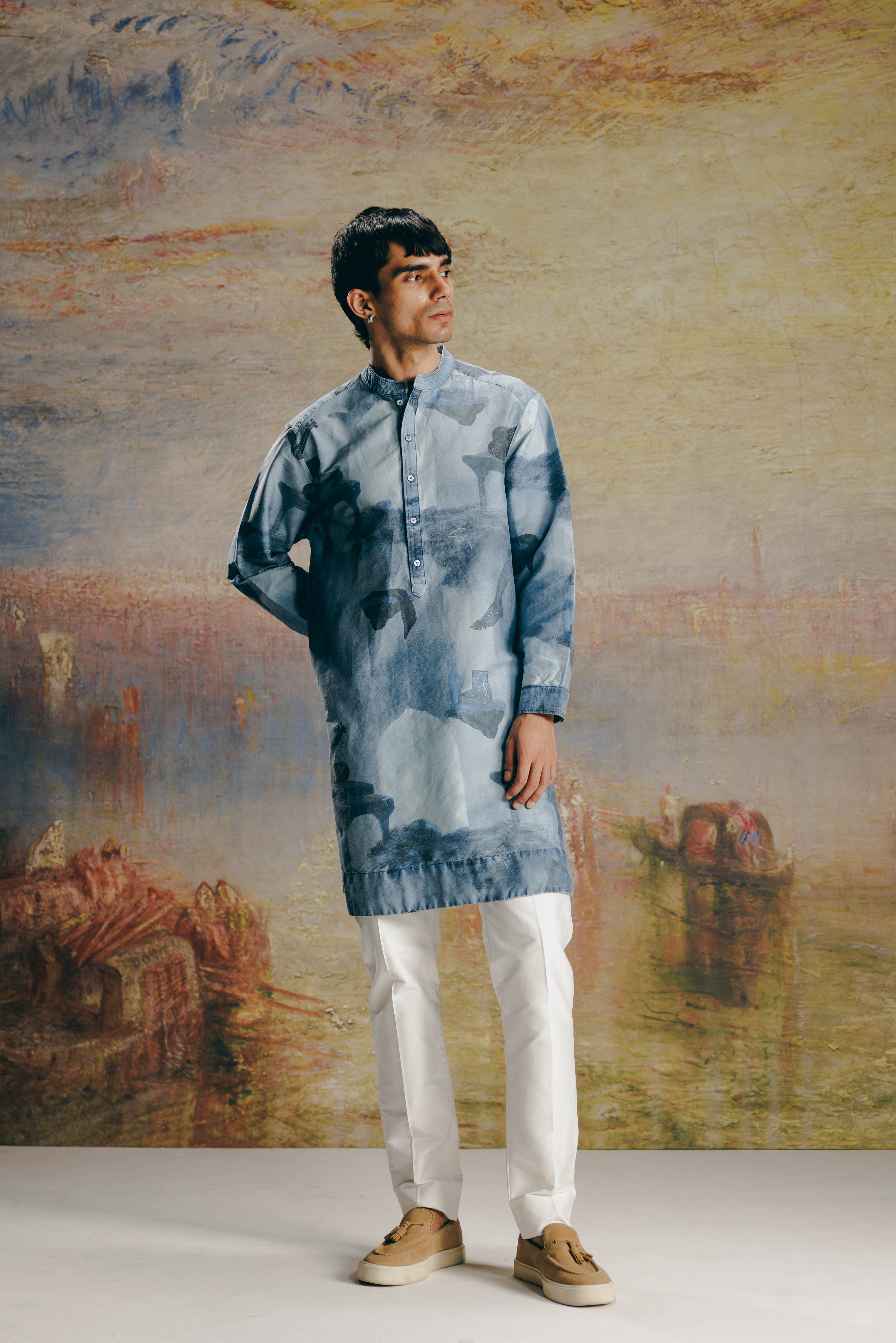 Surrealist Kurta Set