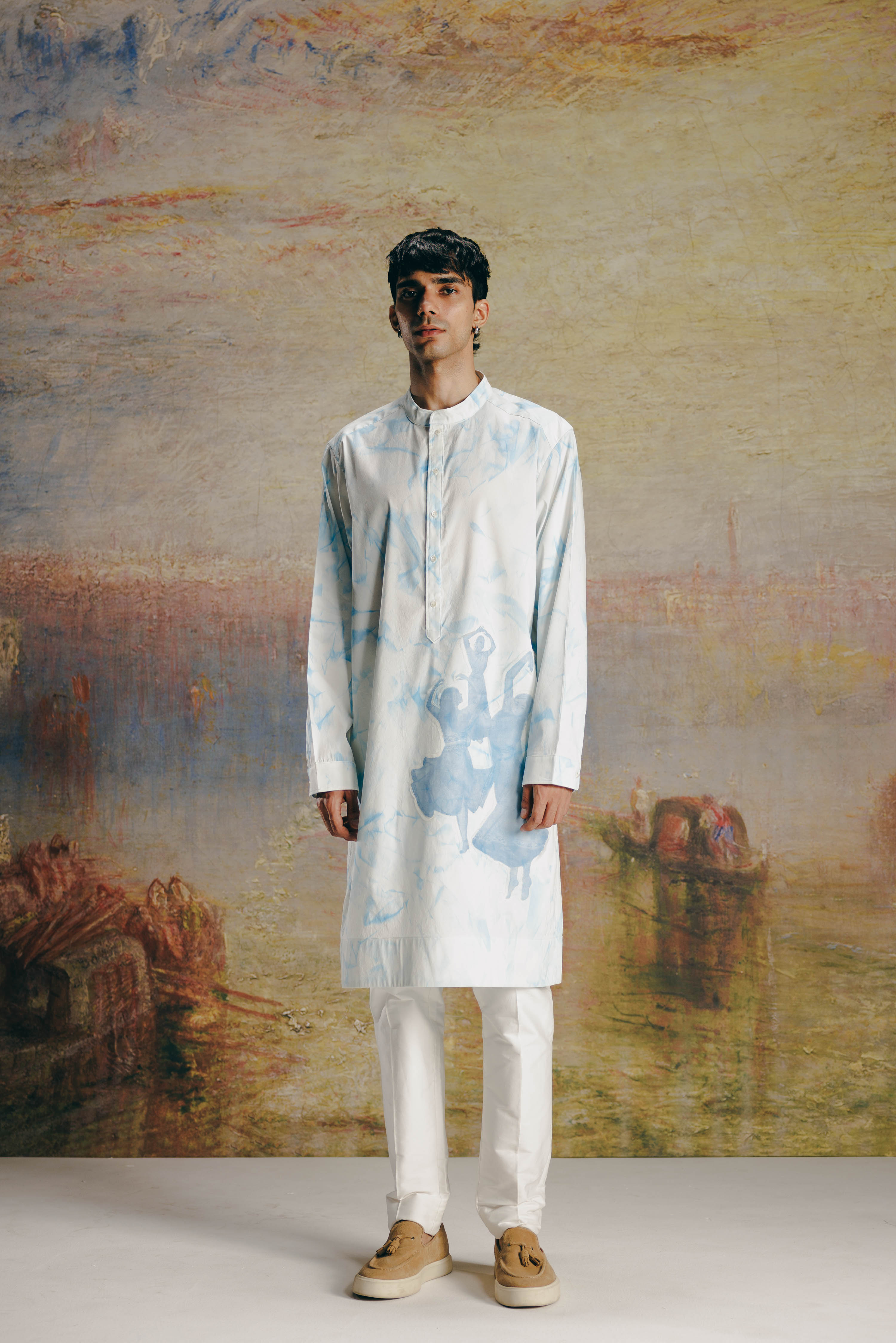 Surrealist Dancing Kurta Set