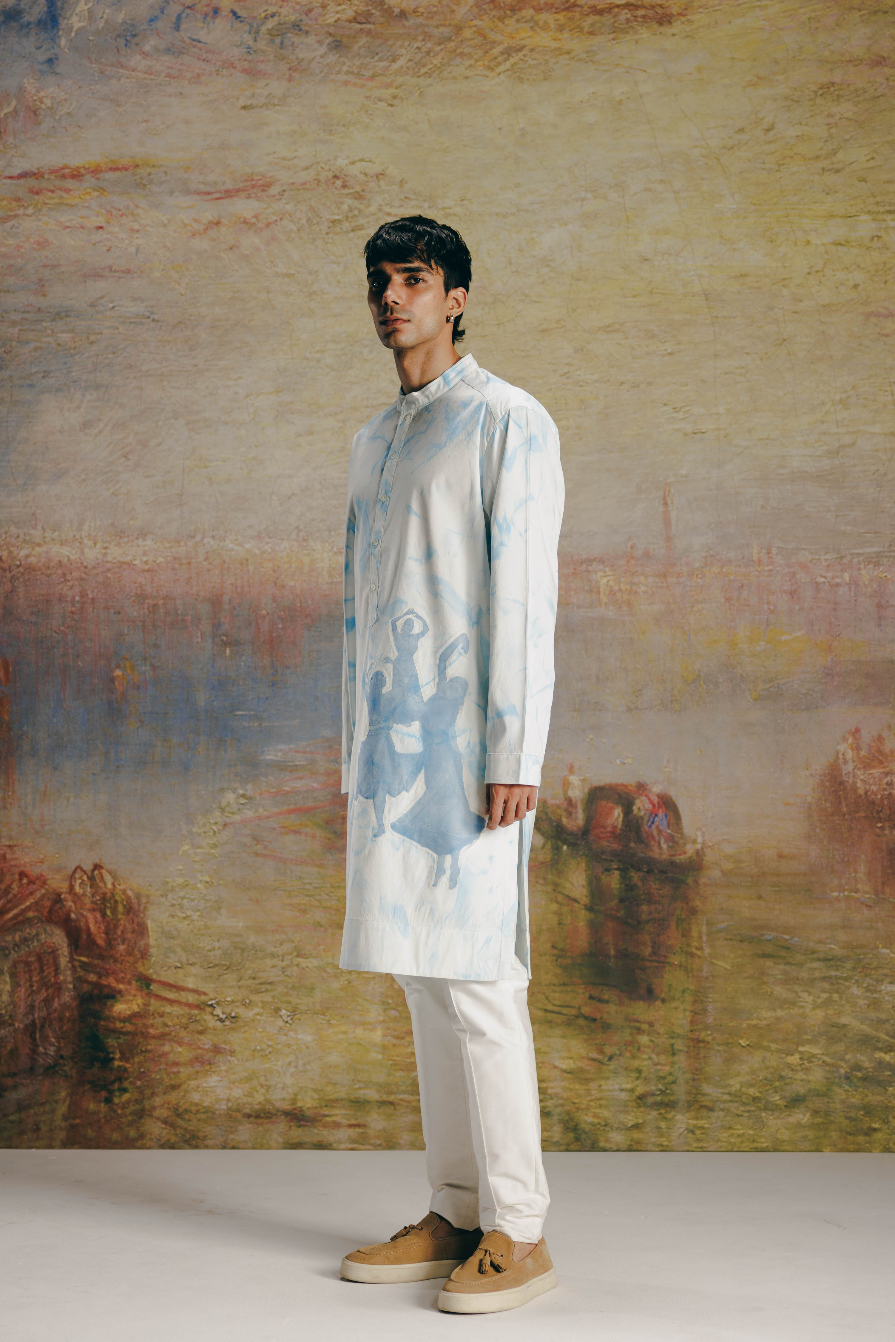 Surrealist Dancing Kurta Set