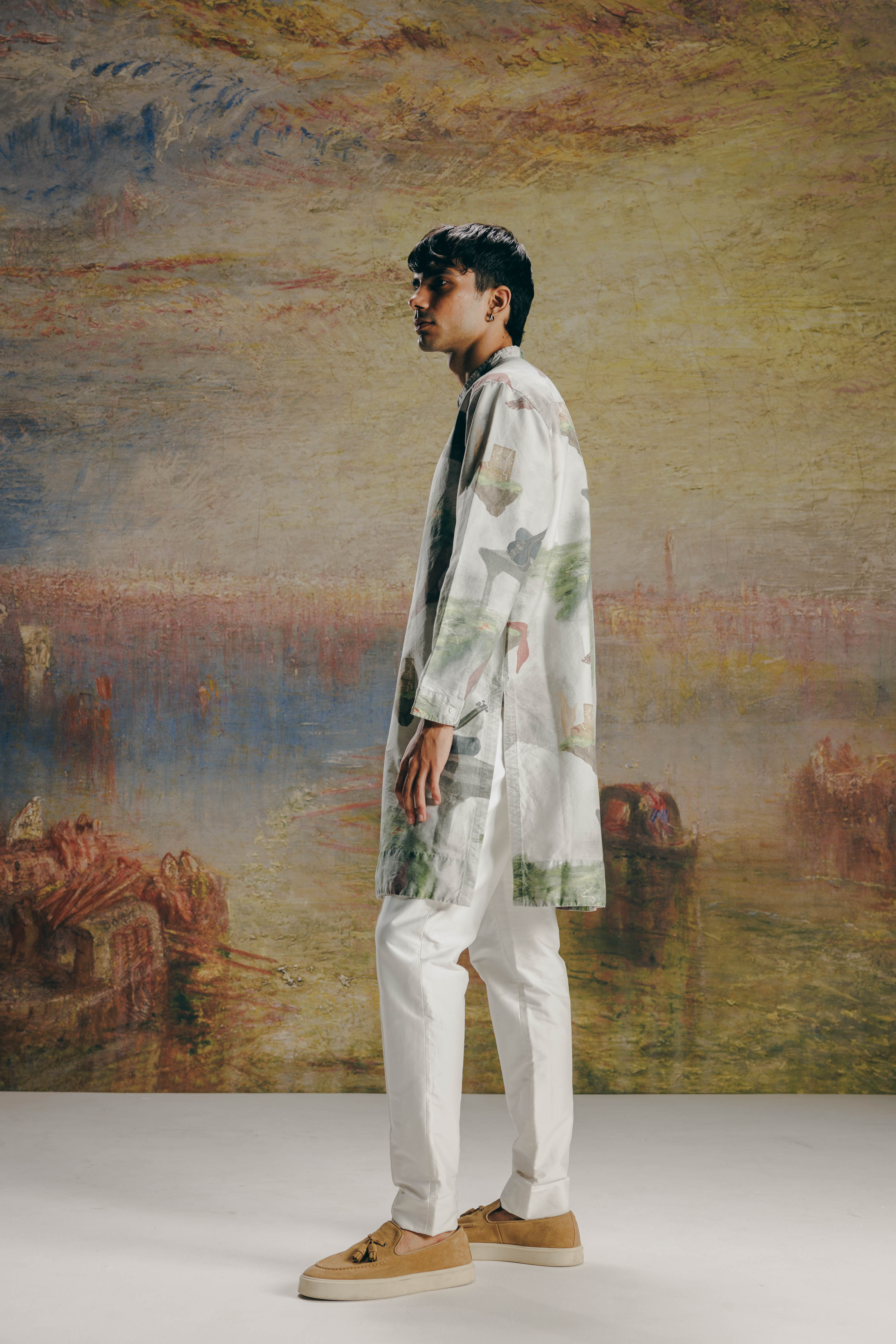 Surrealist Kurta Set