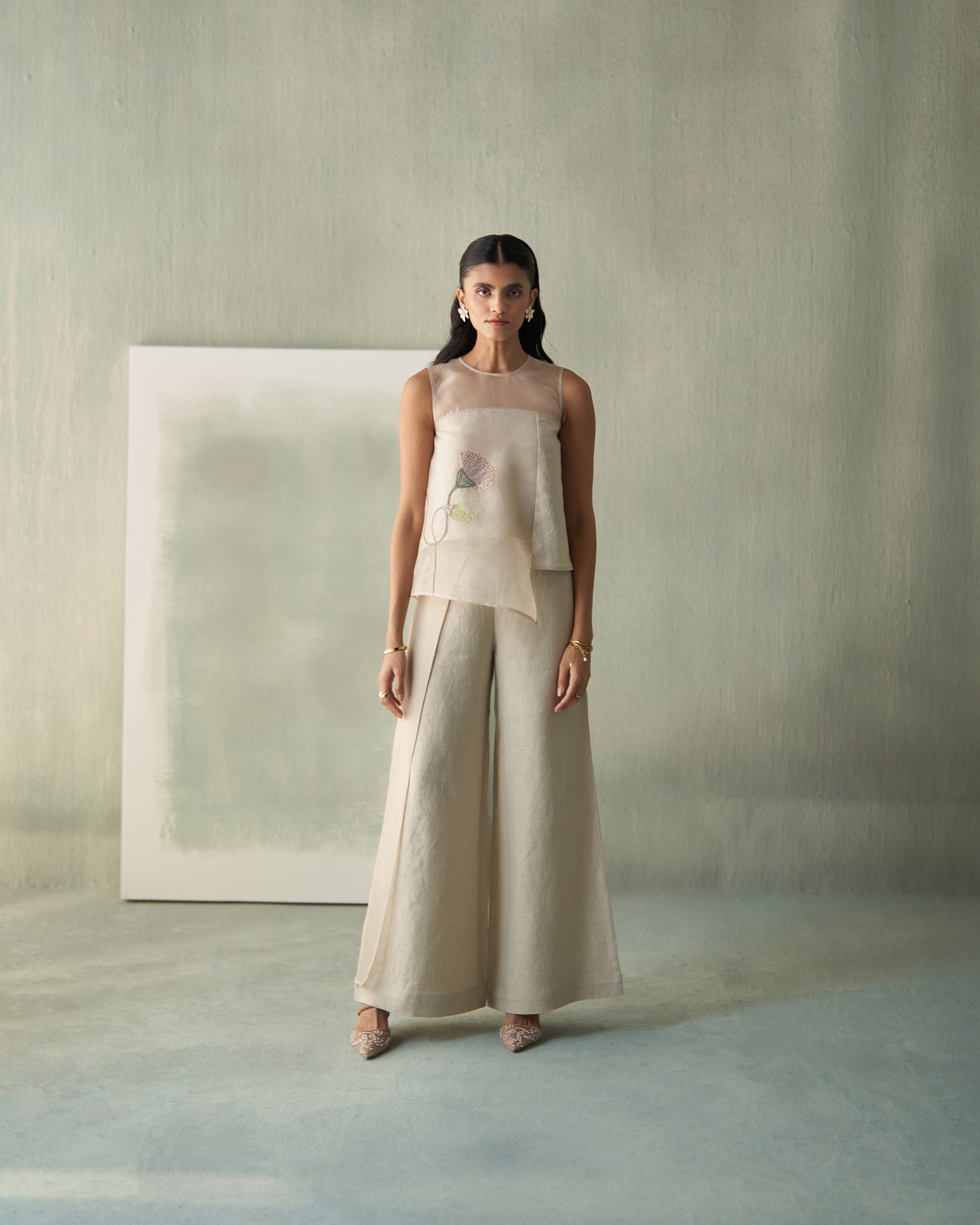 Desert Sand Linen Co-ord Set