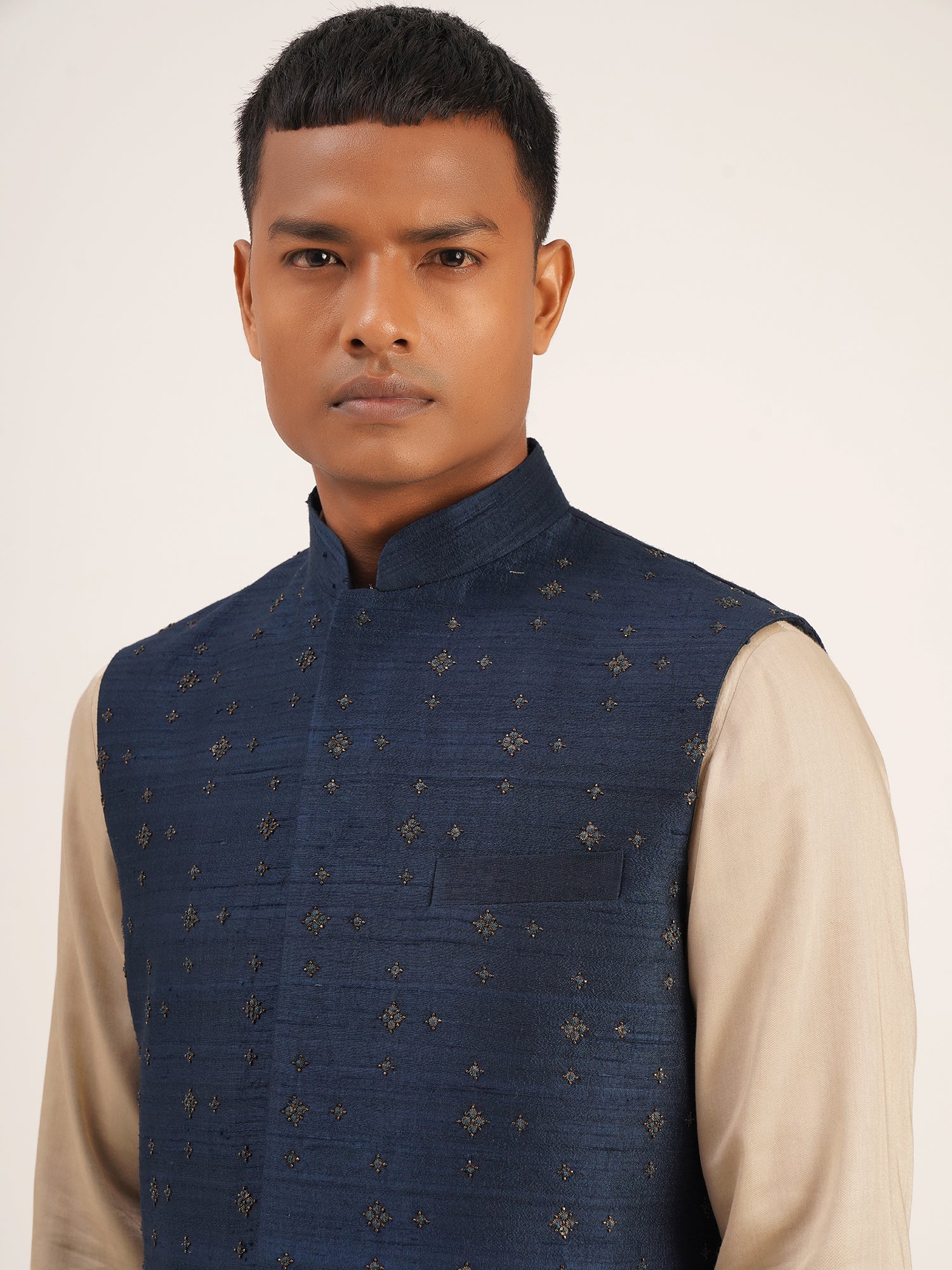 Metal Embroidery Jawahar Jacket