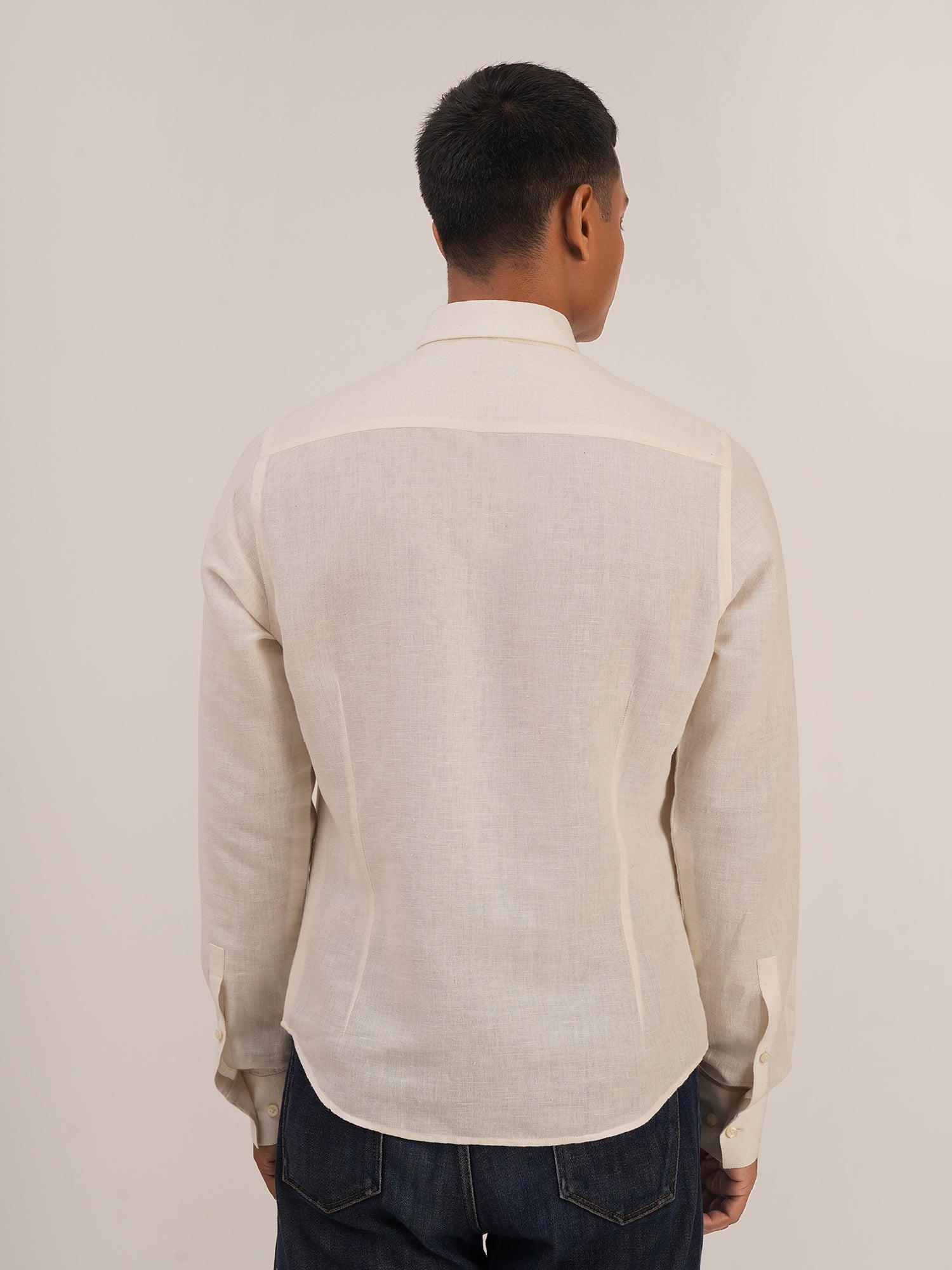 Curved Placket Shirt