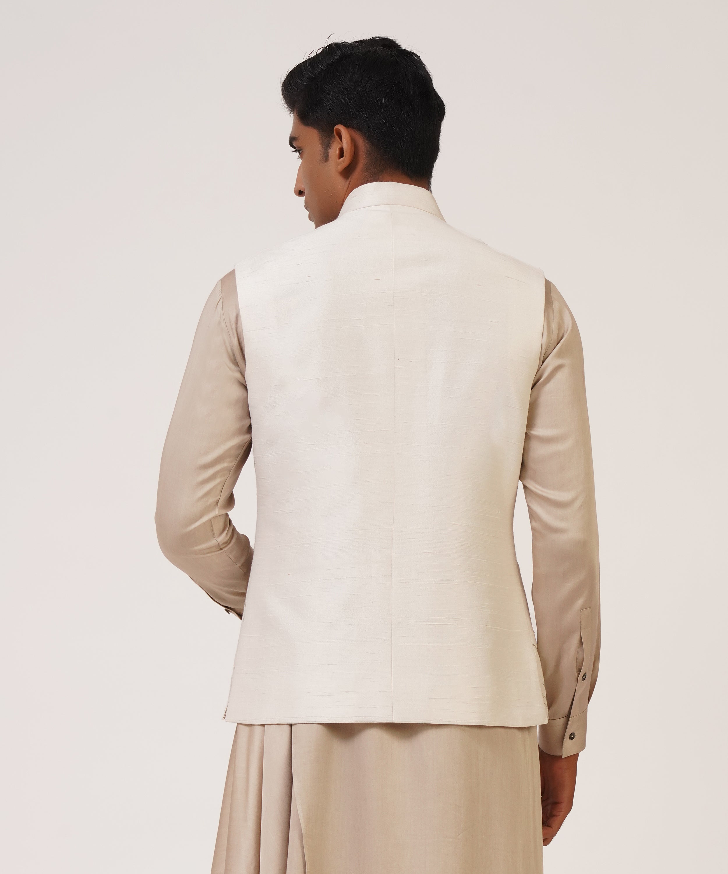Silk Embroidered Jawahar Jacket