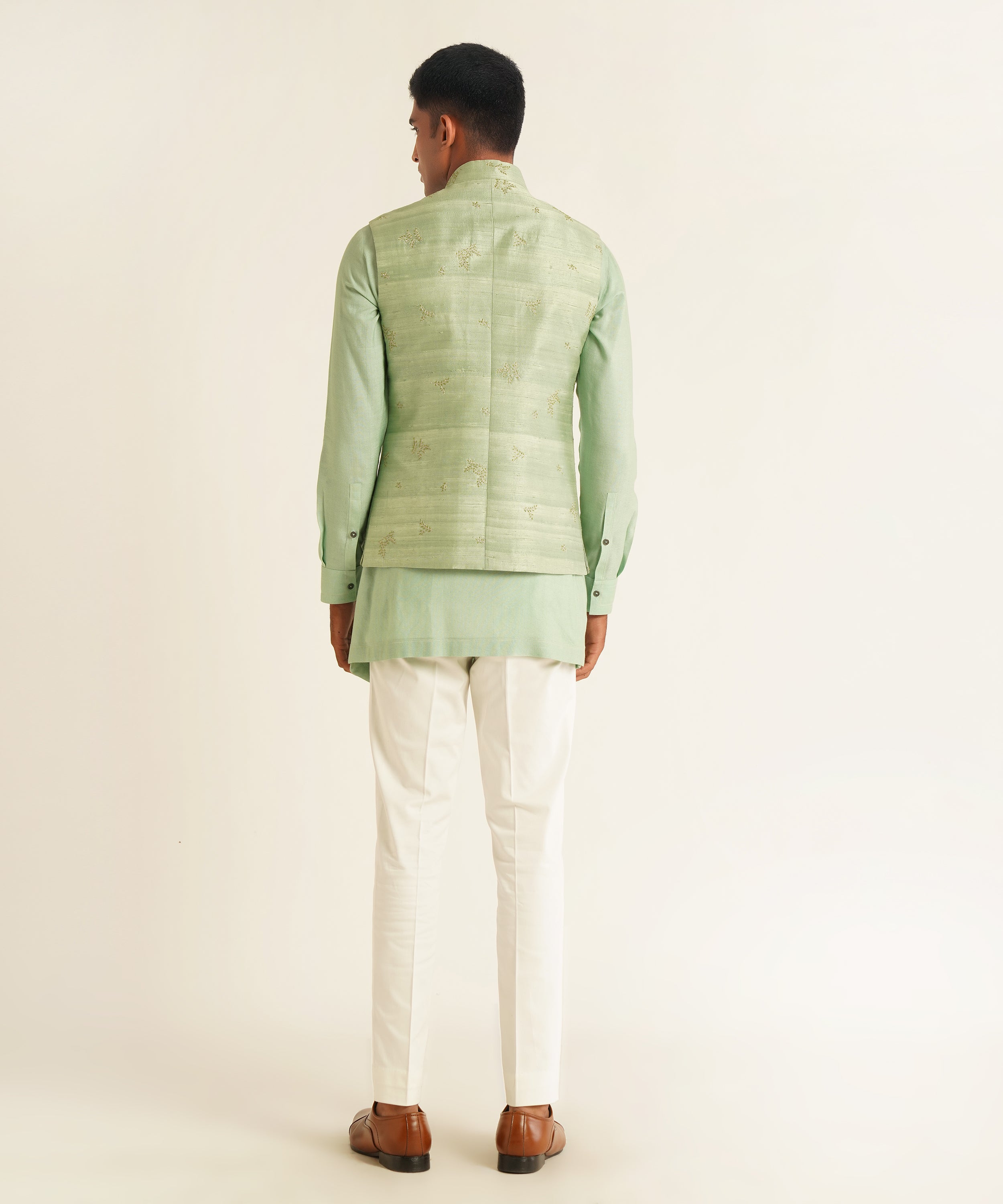 Multi color Light Embroidered Jawahar Jacket