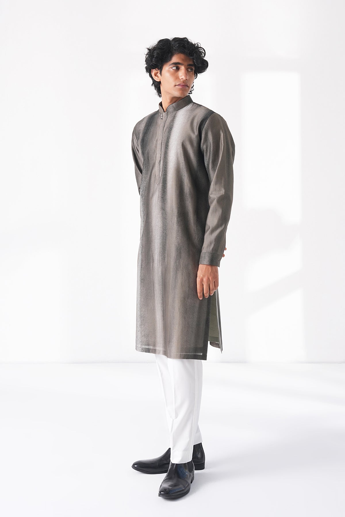 Shaded Printed Kurta Set