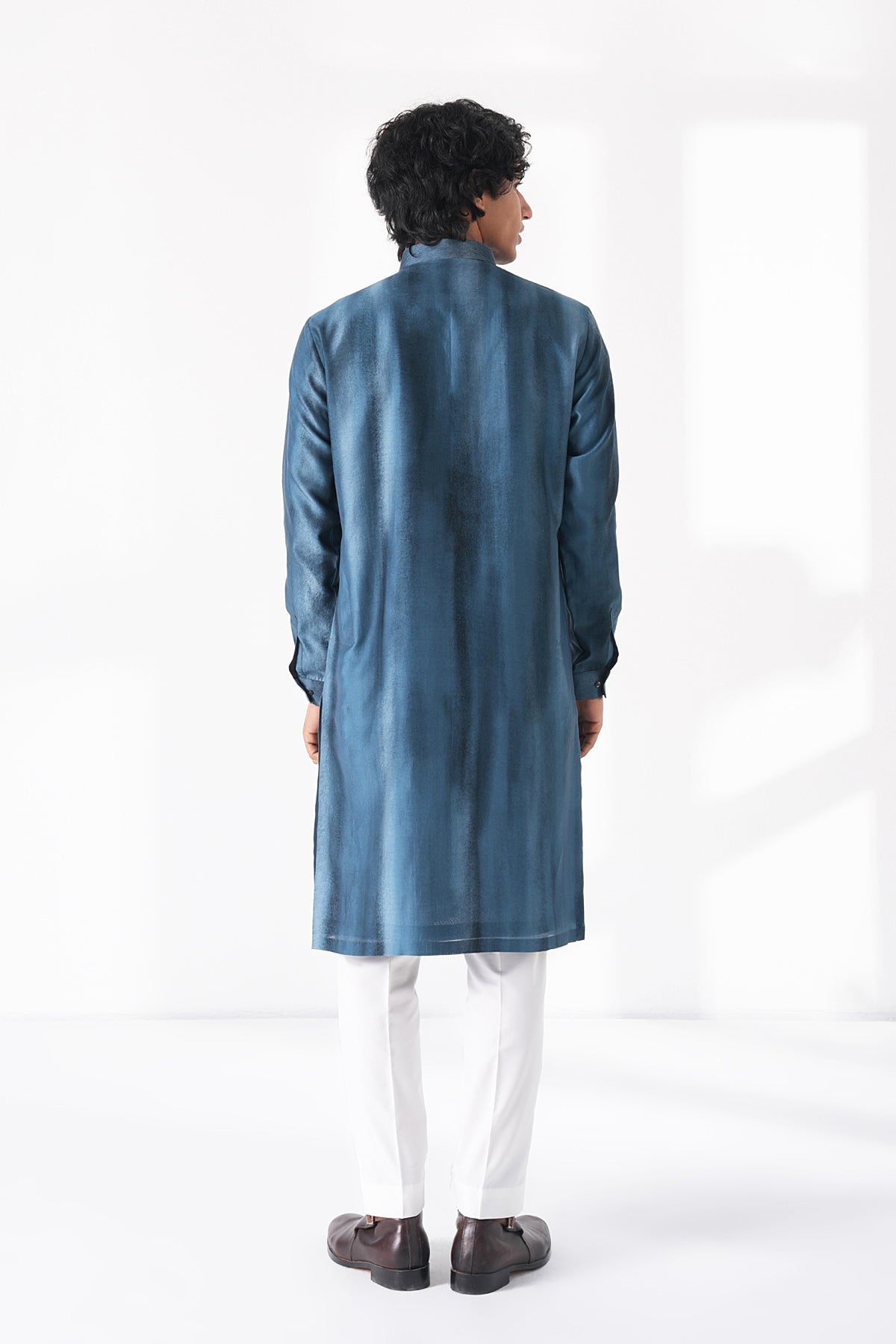 Shaded Printed Kurta Set
