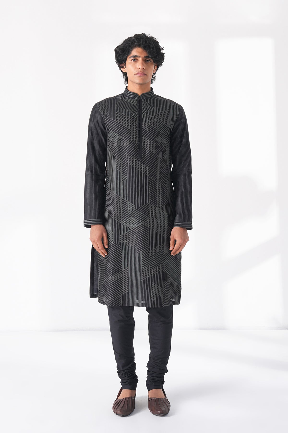 Embroidered  Kurta Set