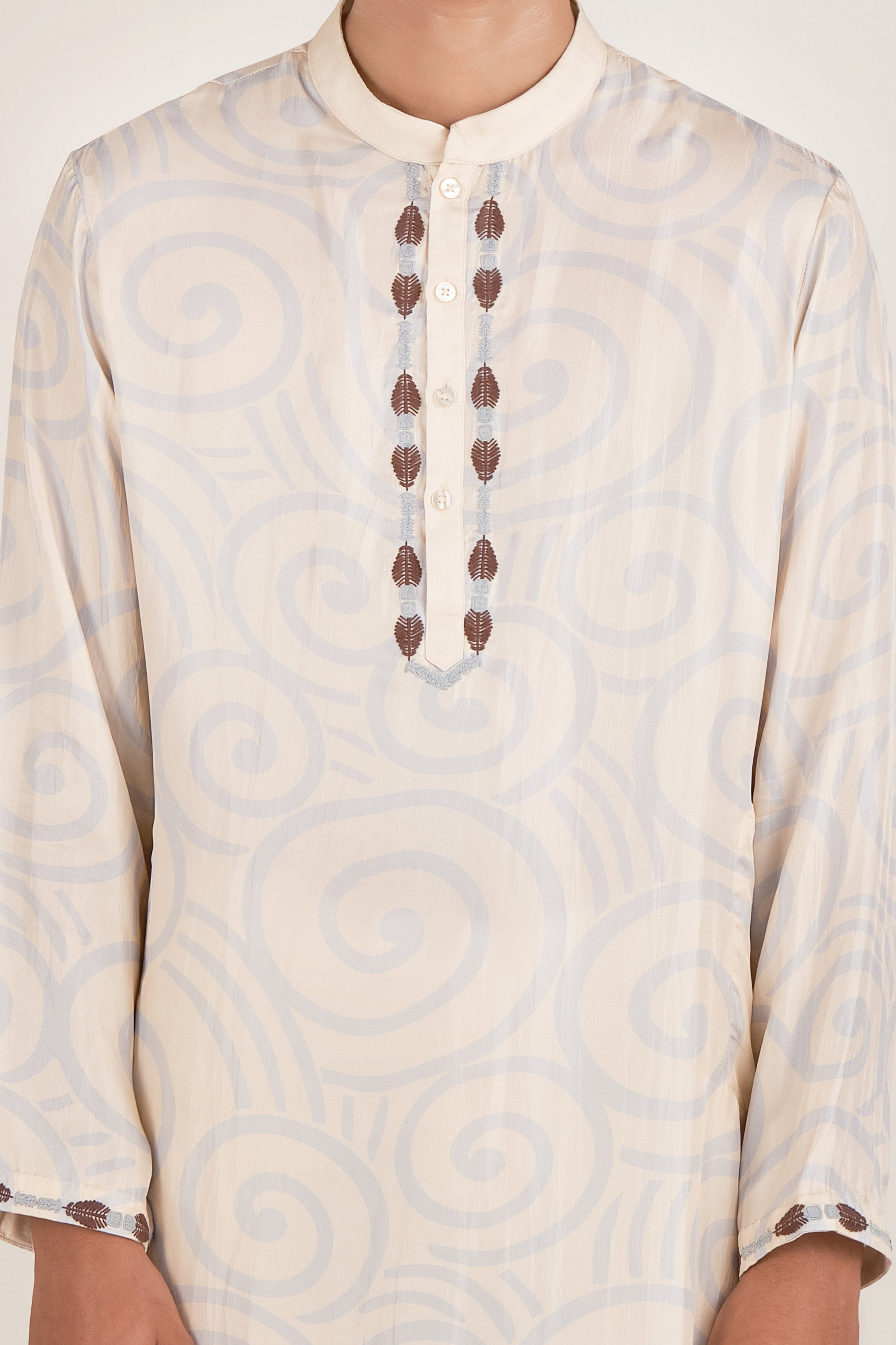 Decor Ballroom Silk Kurta