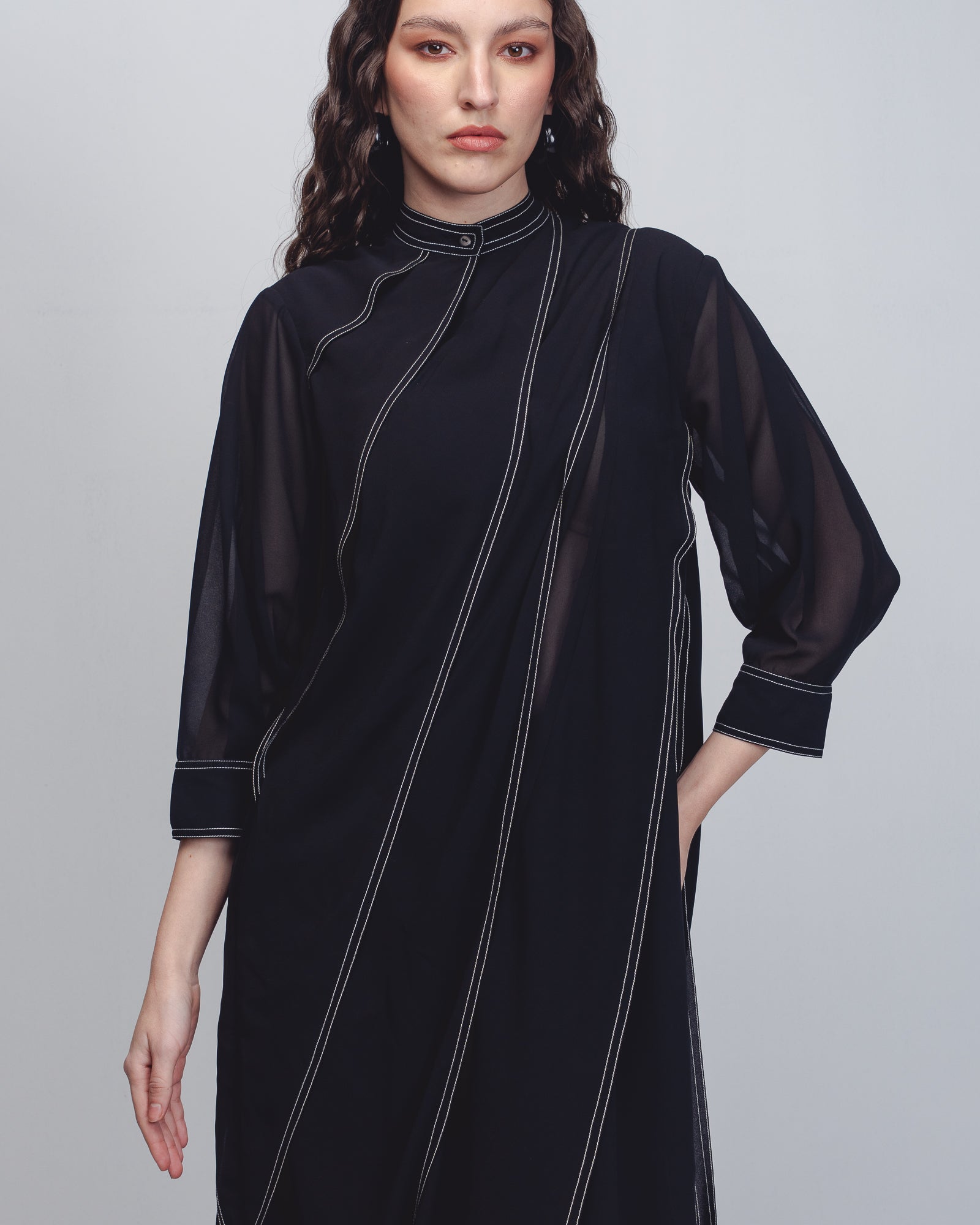 Ascent Pleated Dress