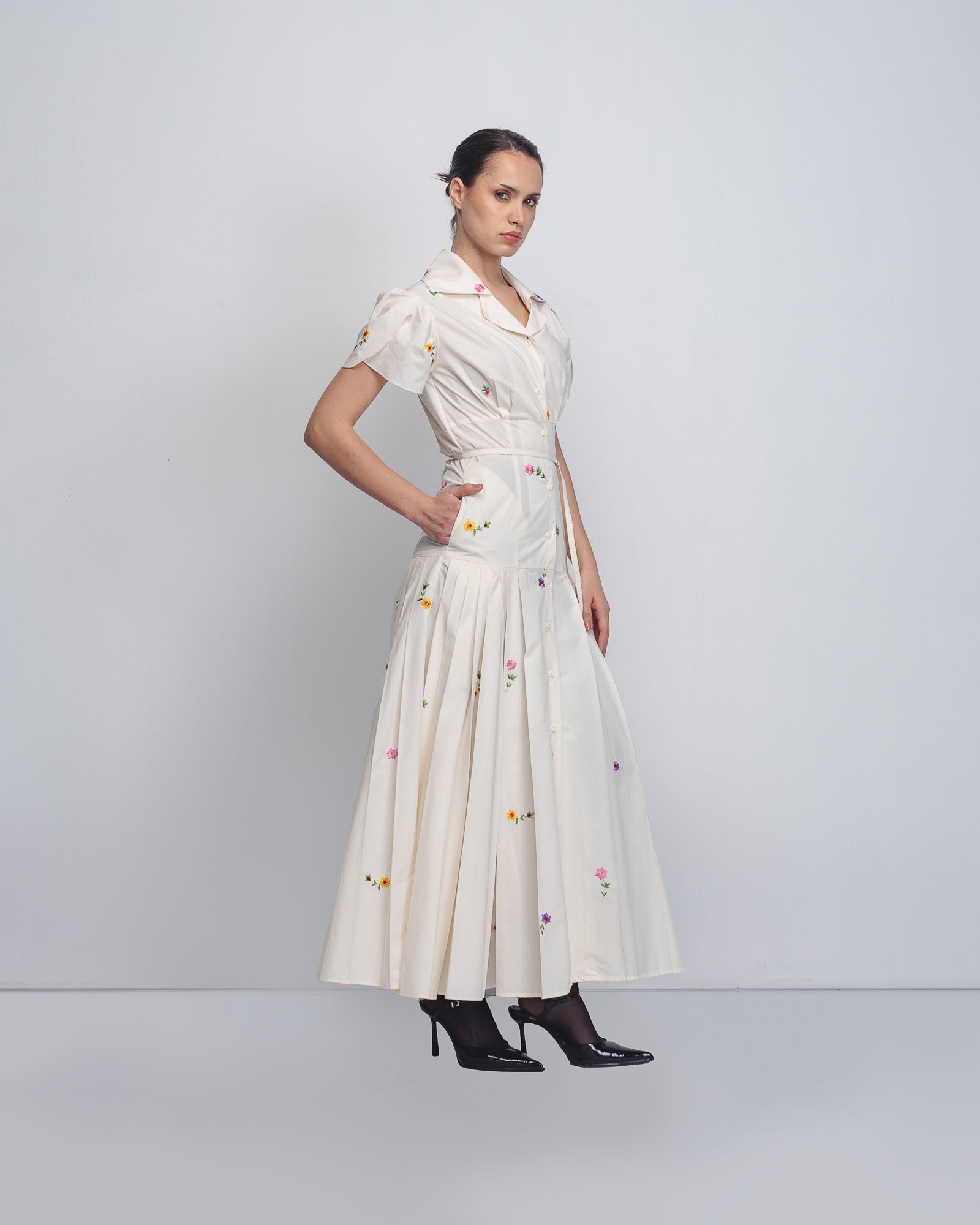 Gami Embroidered Dress