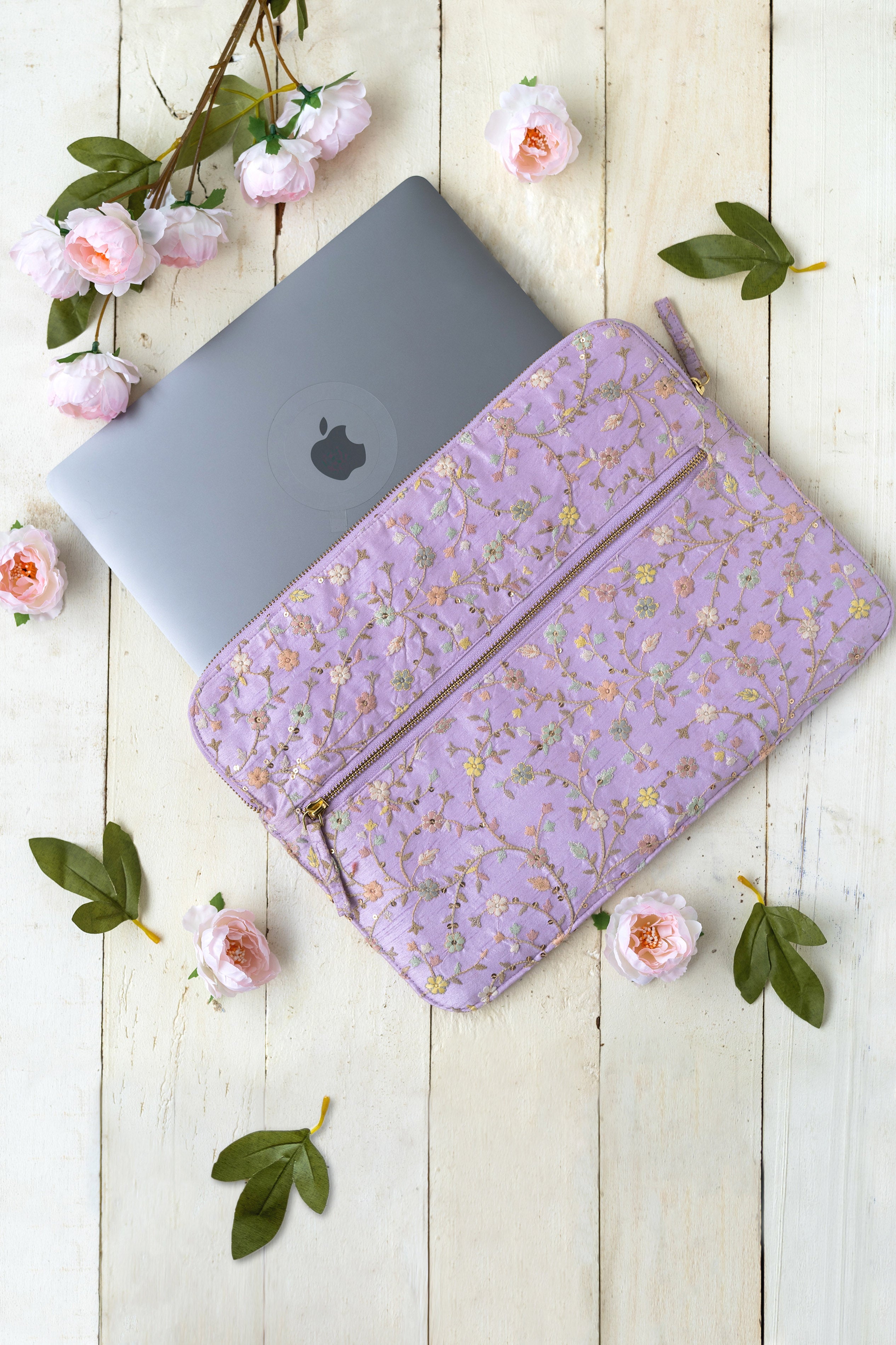 Blossom Laptop Sleeve Purple