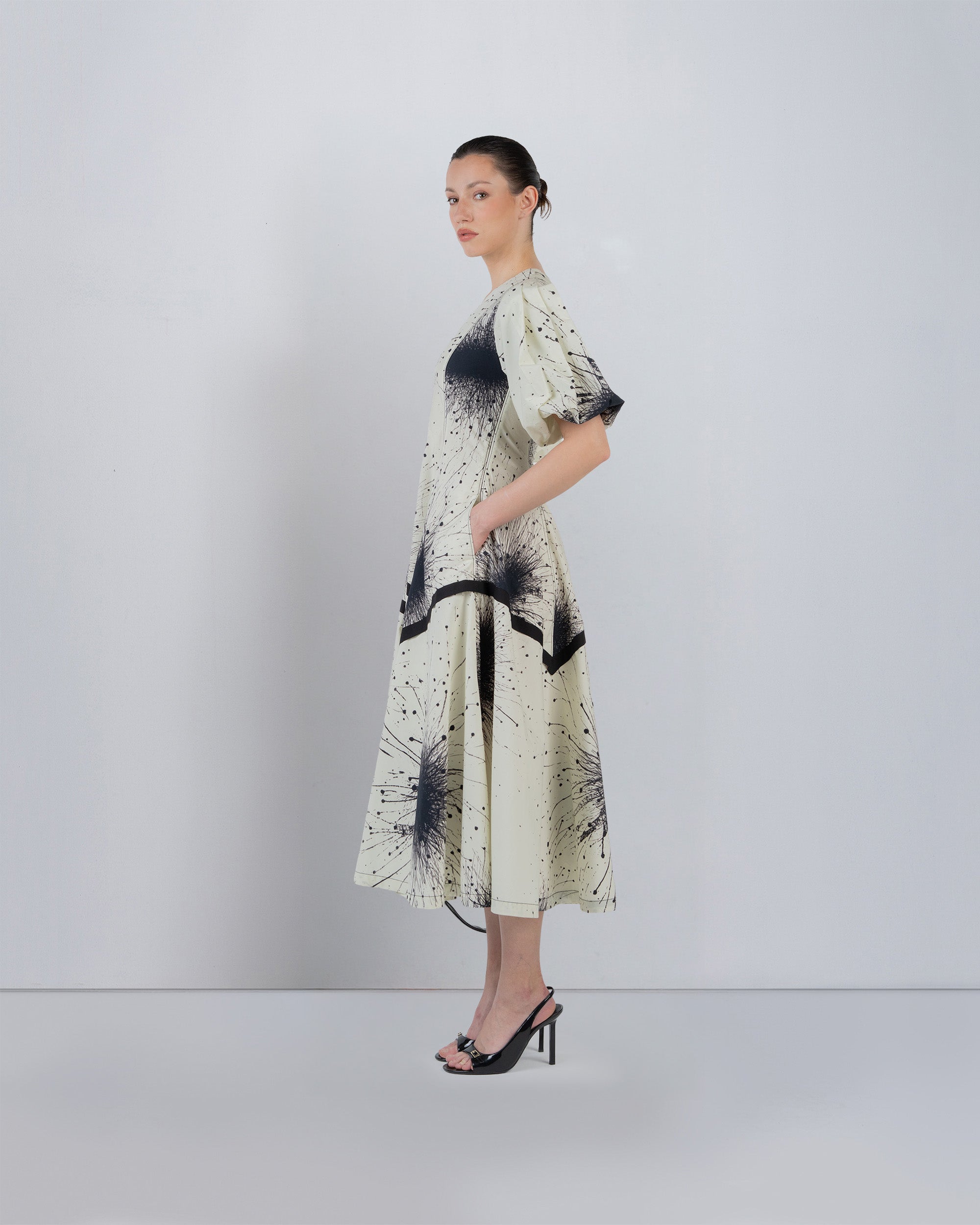 Splatter Thalia Dress