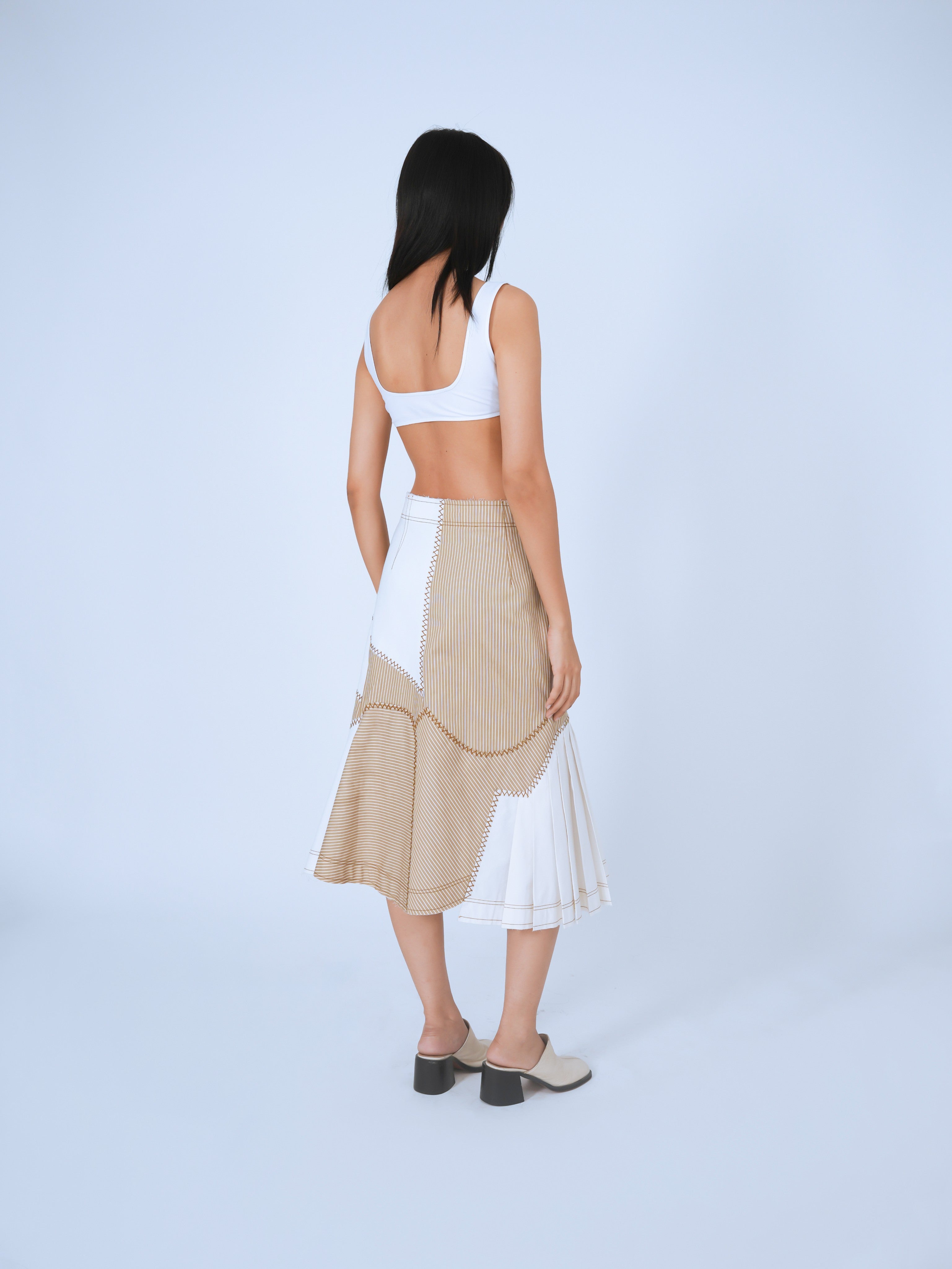 Bamboo Repurposed Skirt