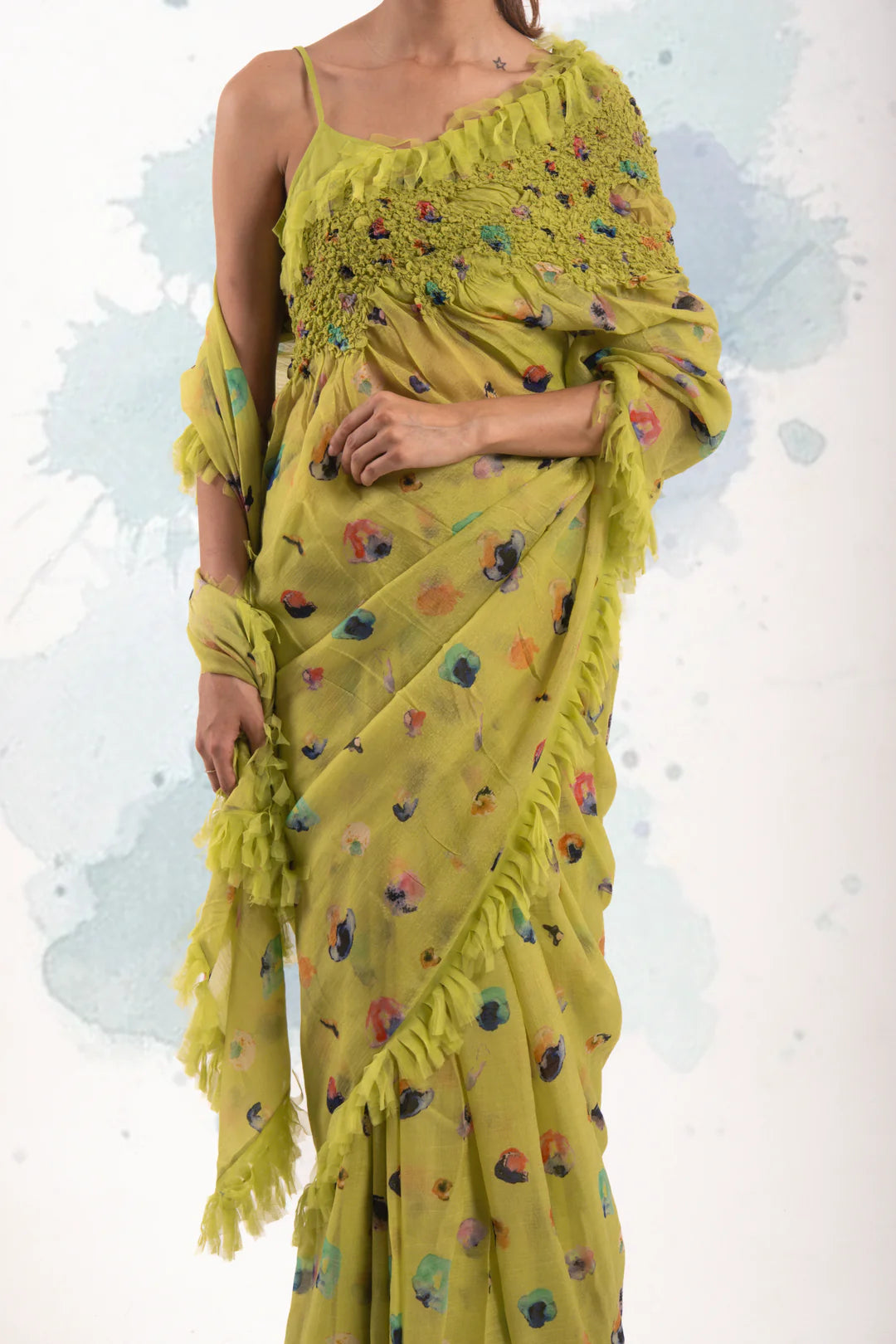 Bloomfall Saree