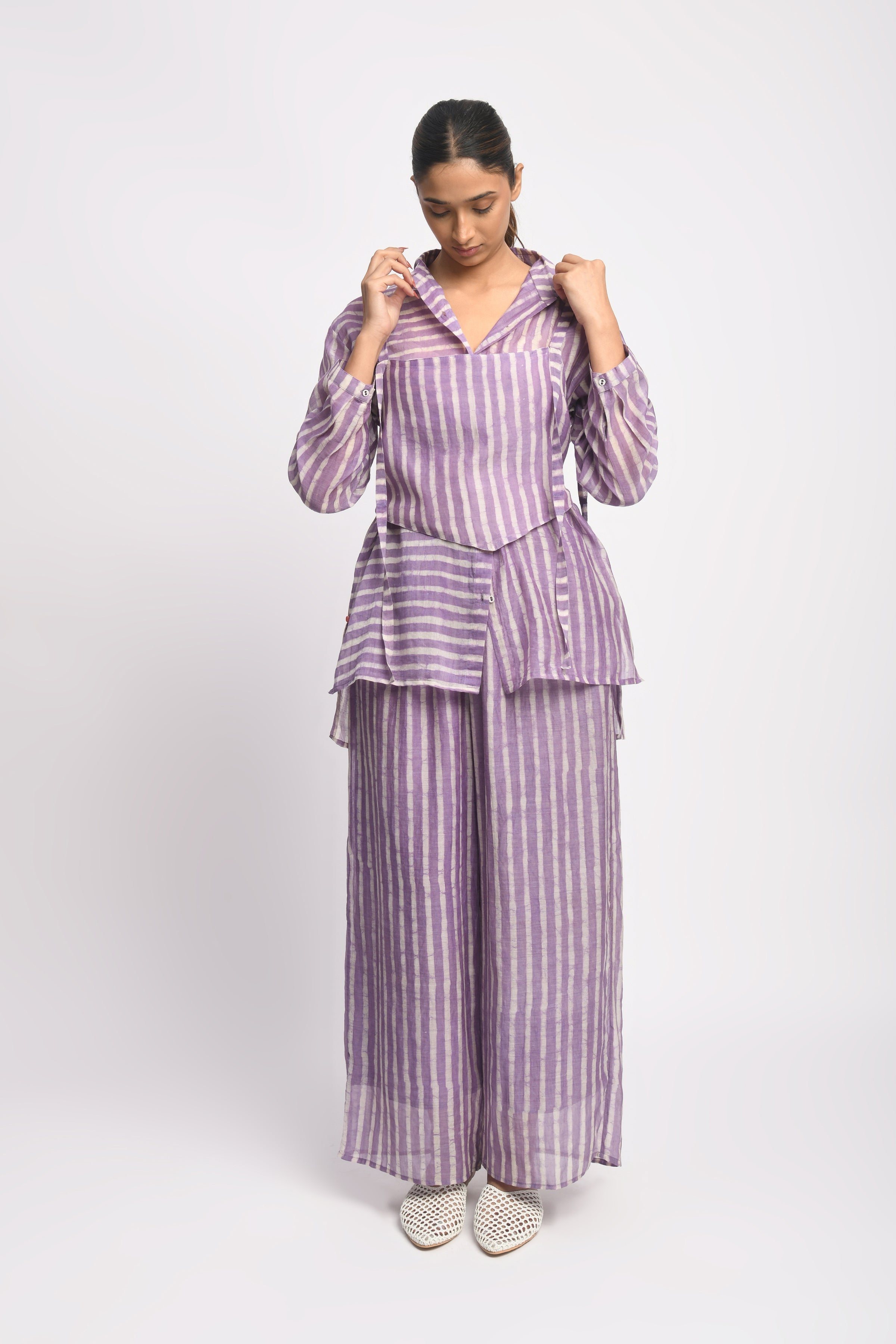 Lilac Stripe Cord