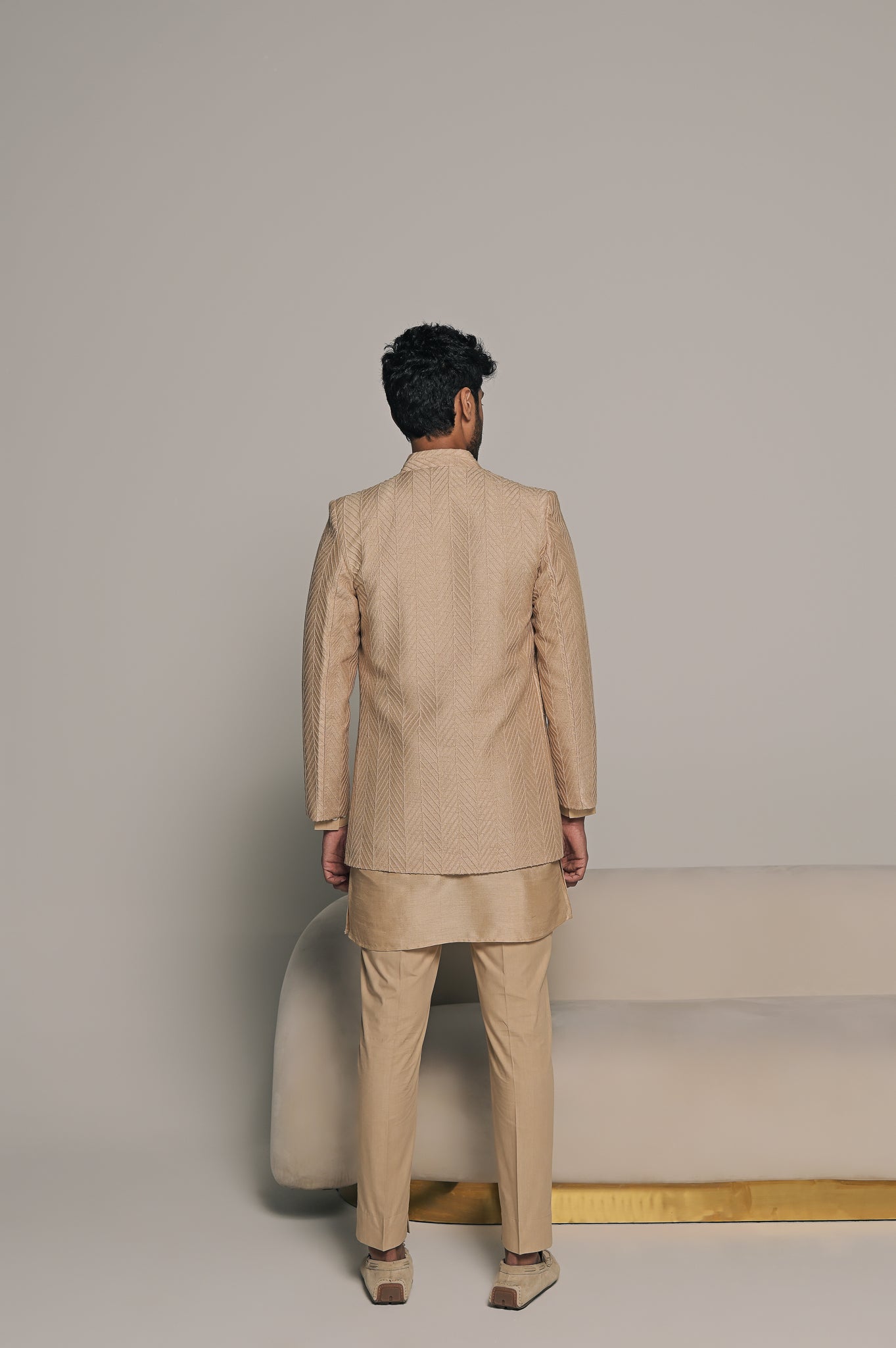 Imperial Open Bandhgala With Matching Kurta Pajama
