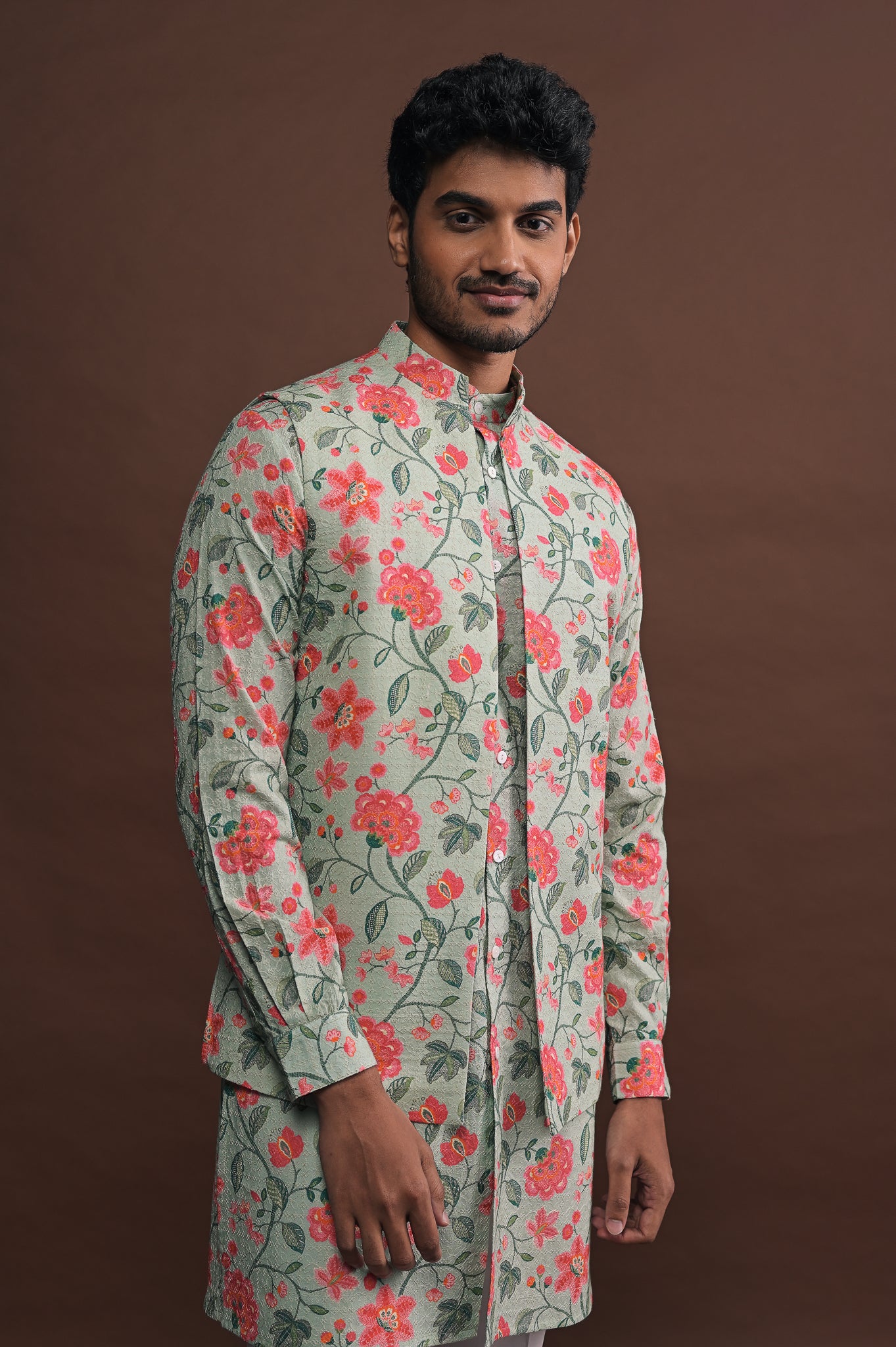 Marina Bundi With Matching Kurta Pajama Set