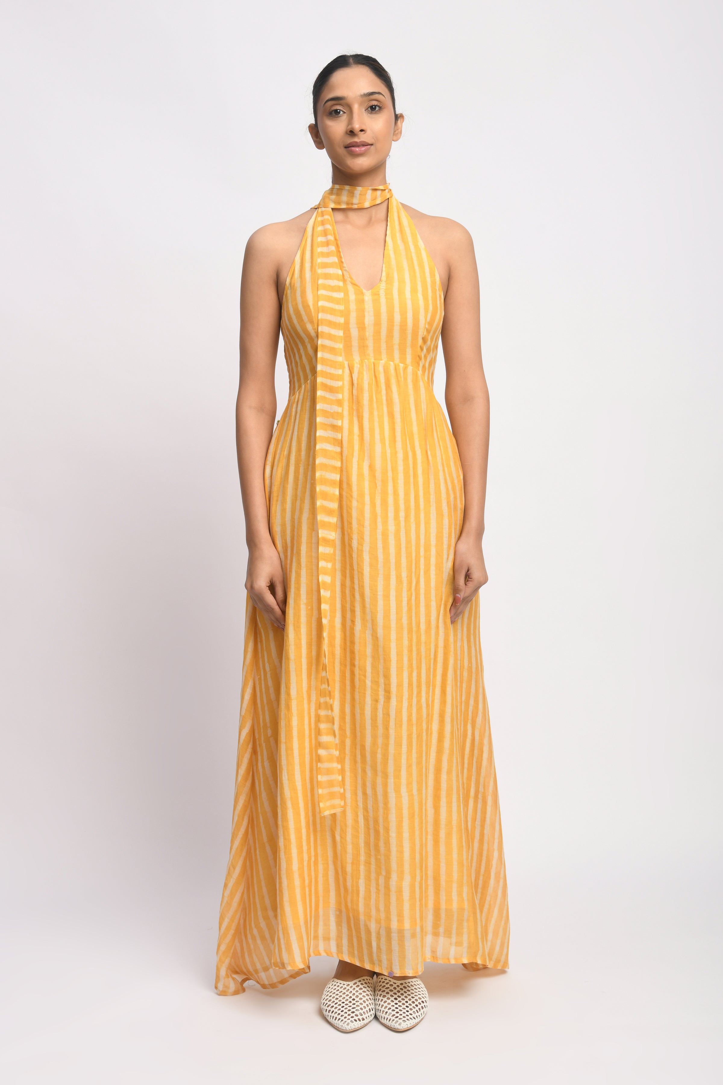 Sunkissed Halter Dress