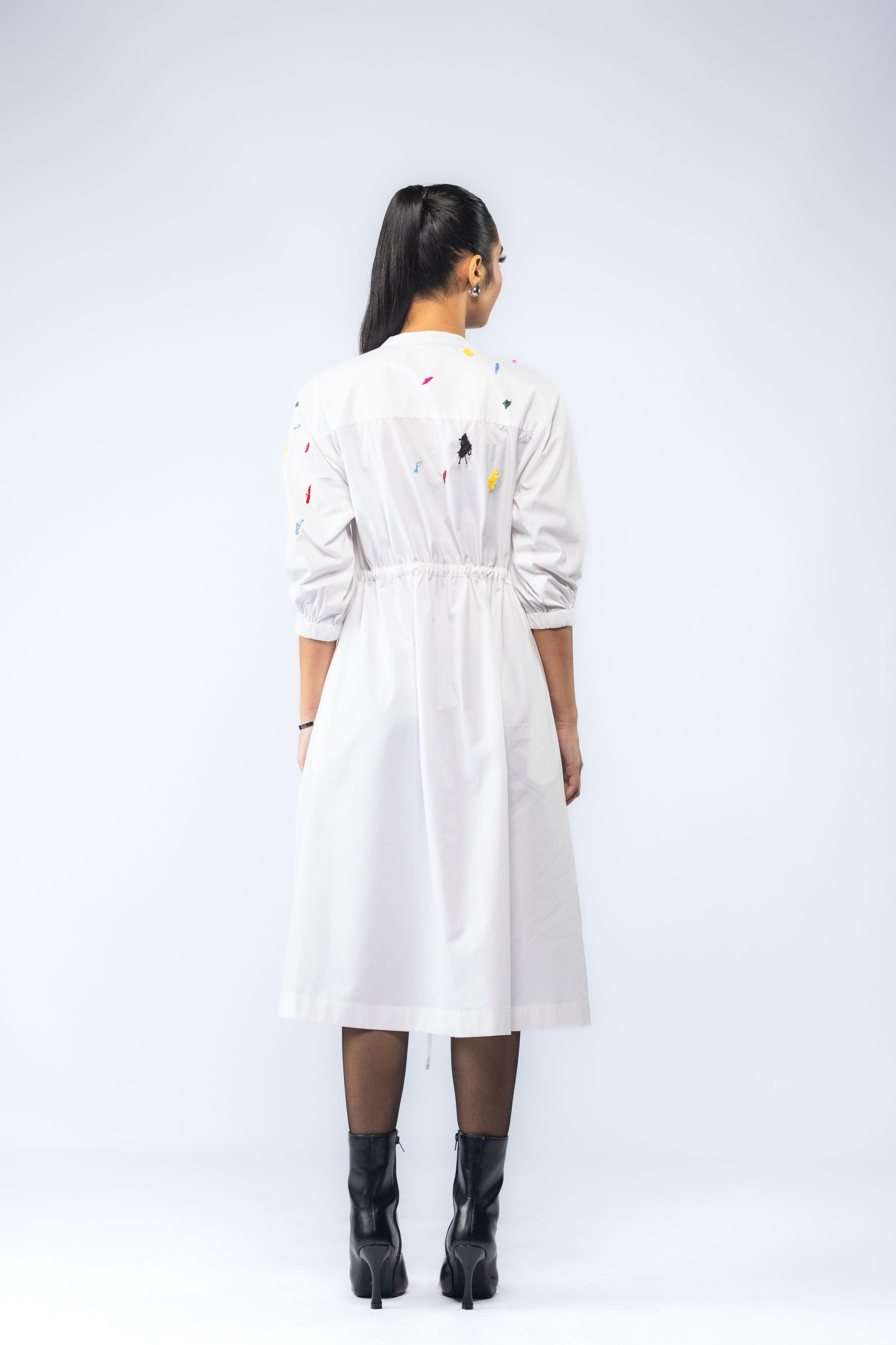 Hand Embroidered Long Dress