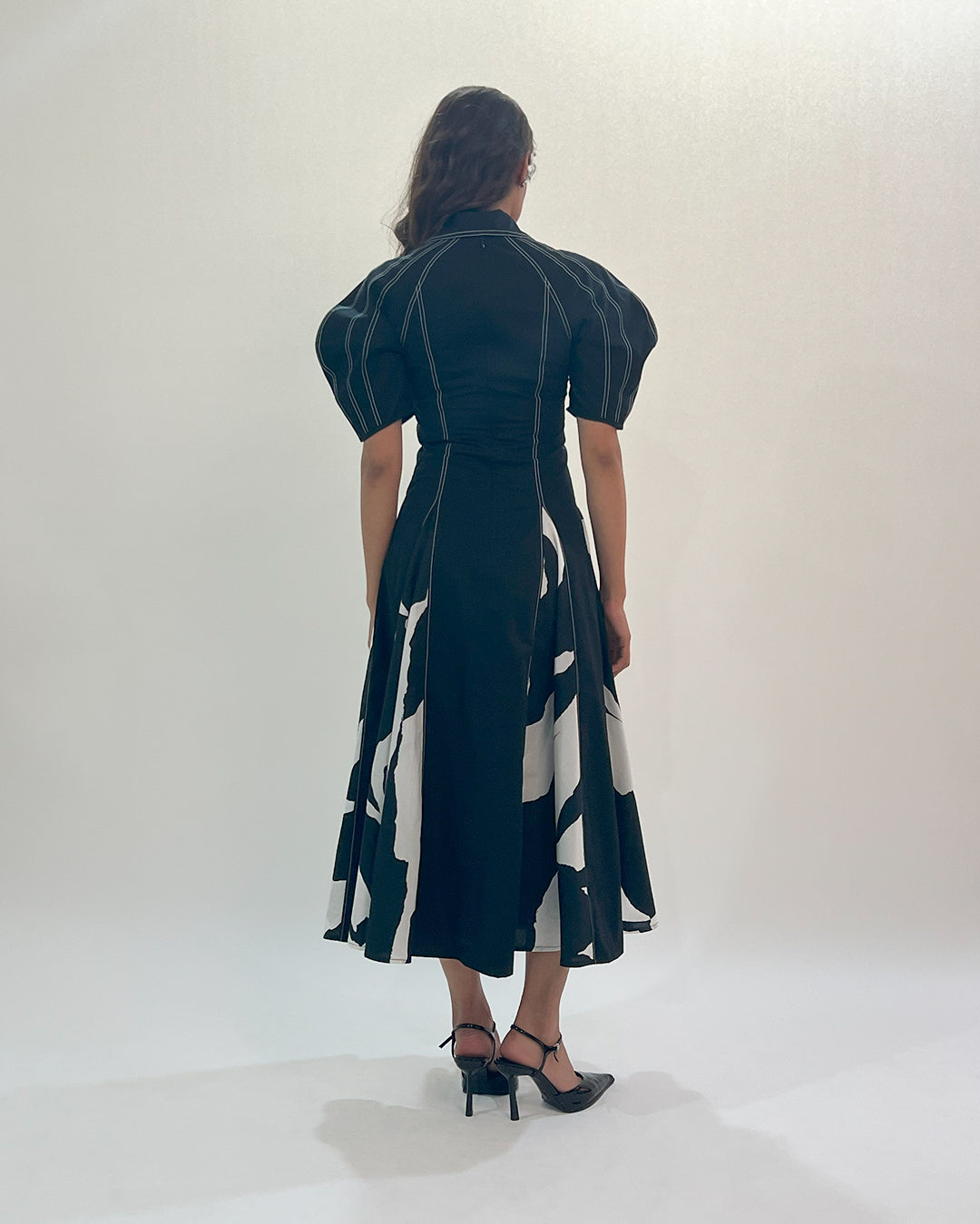Stream Godet Dress