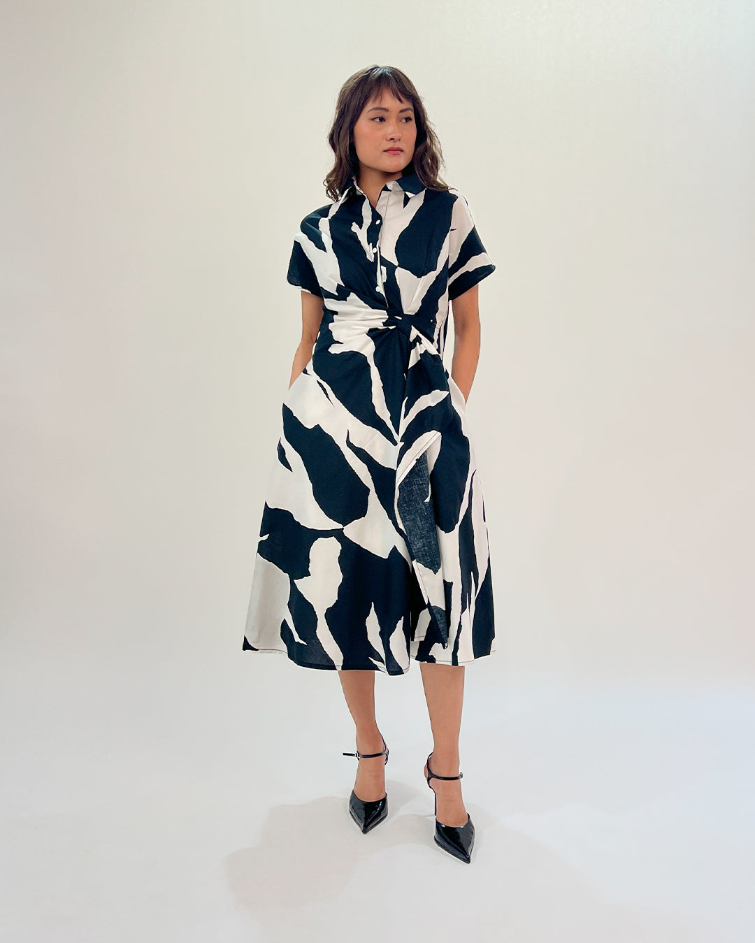 Stream Wrap Dress