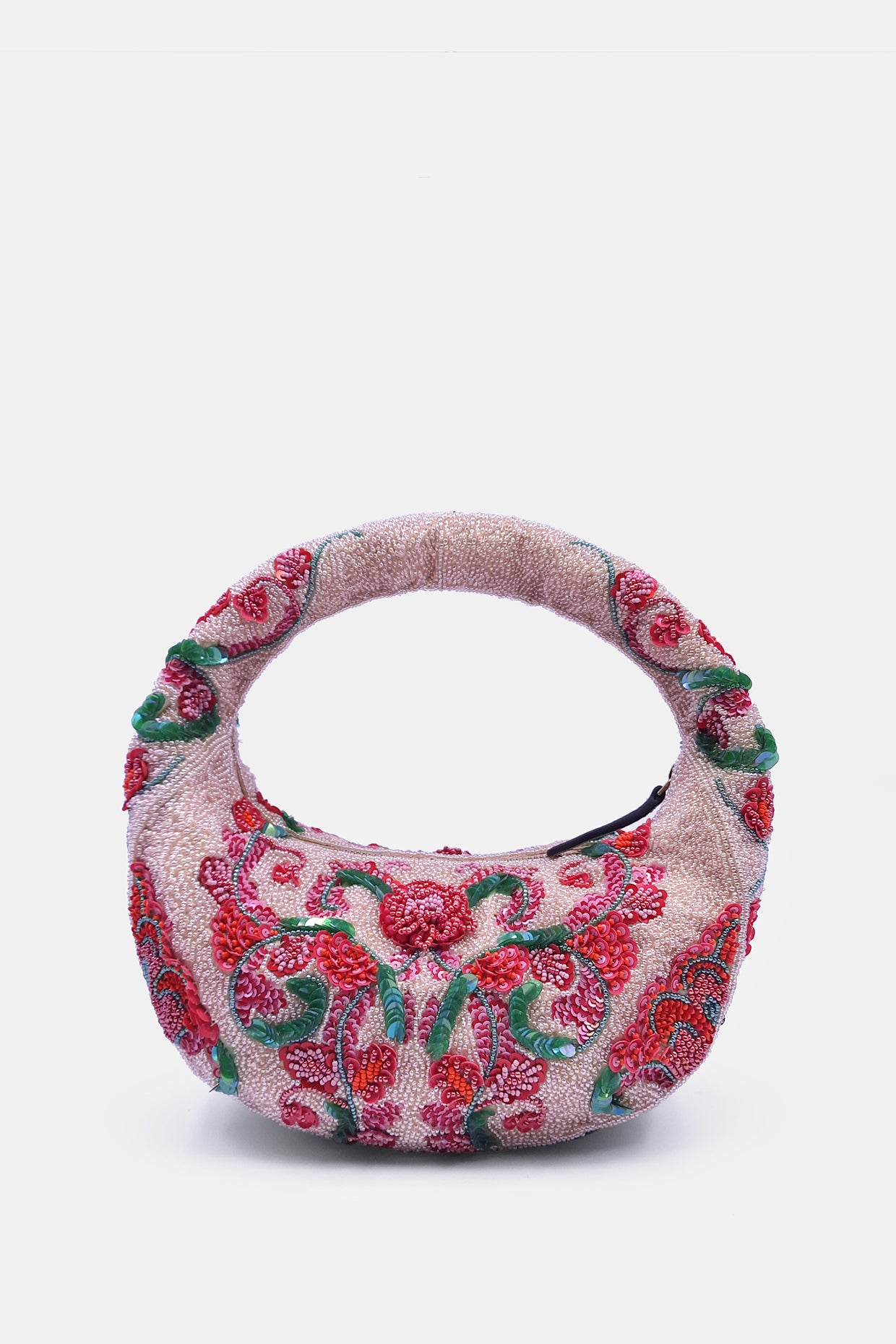 Nude And Multi Color Bag
