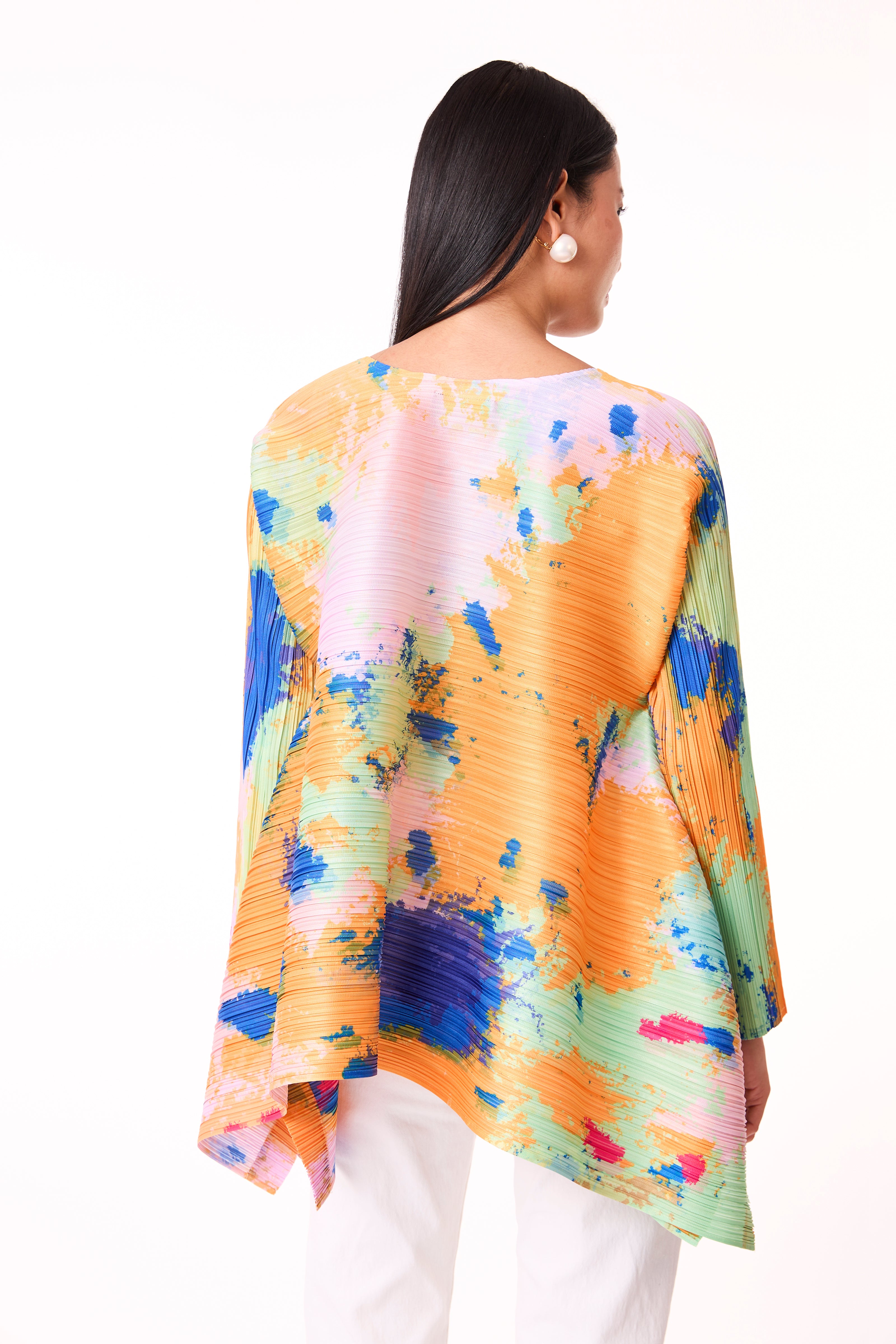 Erin Waterfall Top - Multi Colour