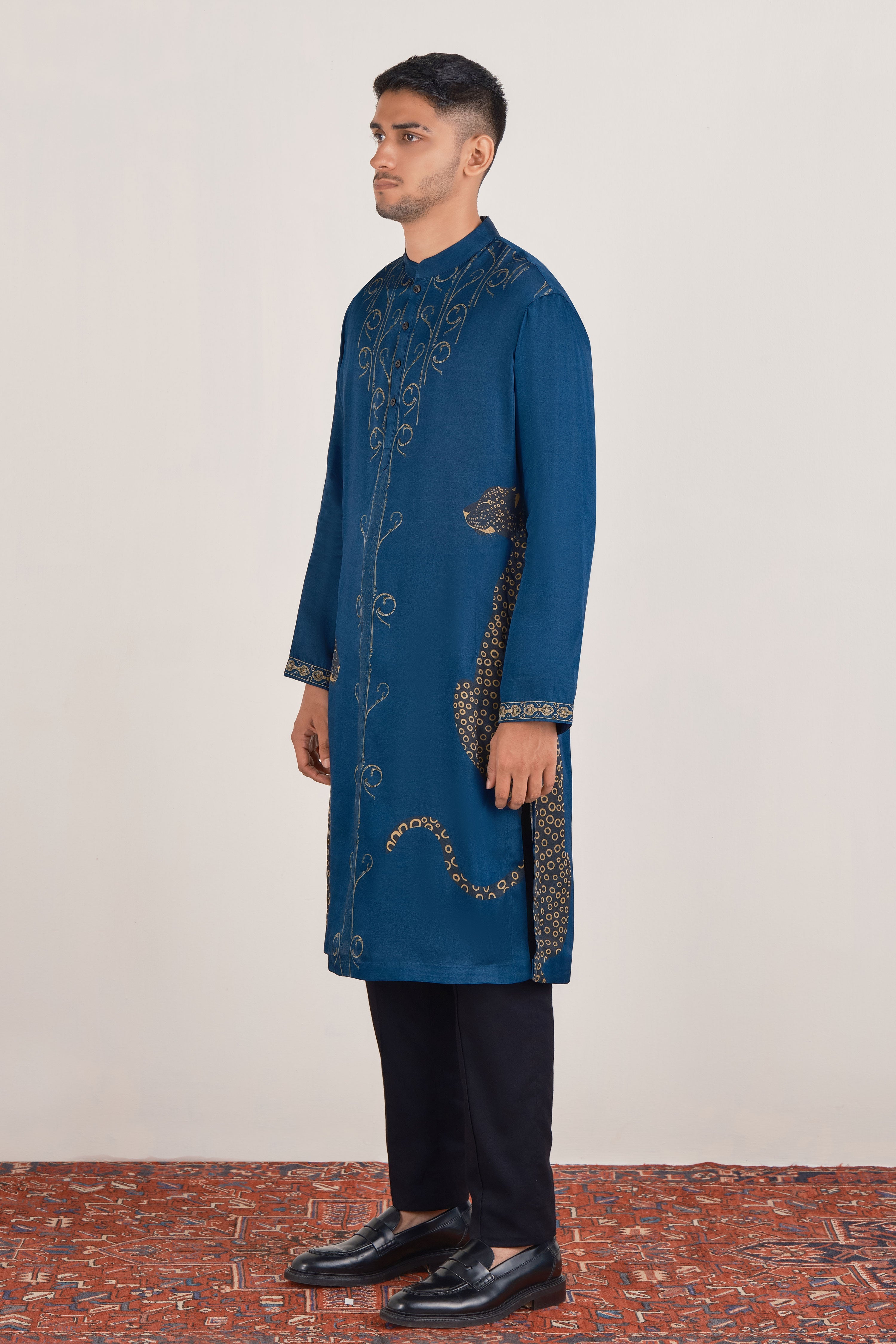 Leopard Soirée Kurta Set