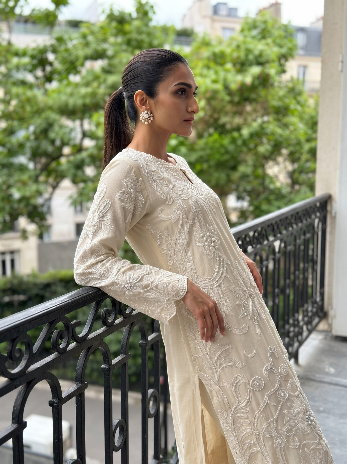 Lisette -  Kaftan Style Kurta Set