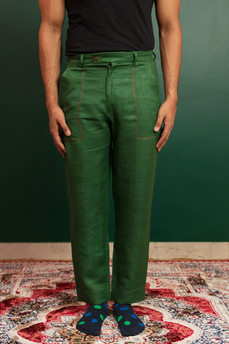 Green Gaze Pants