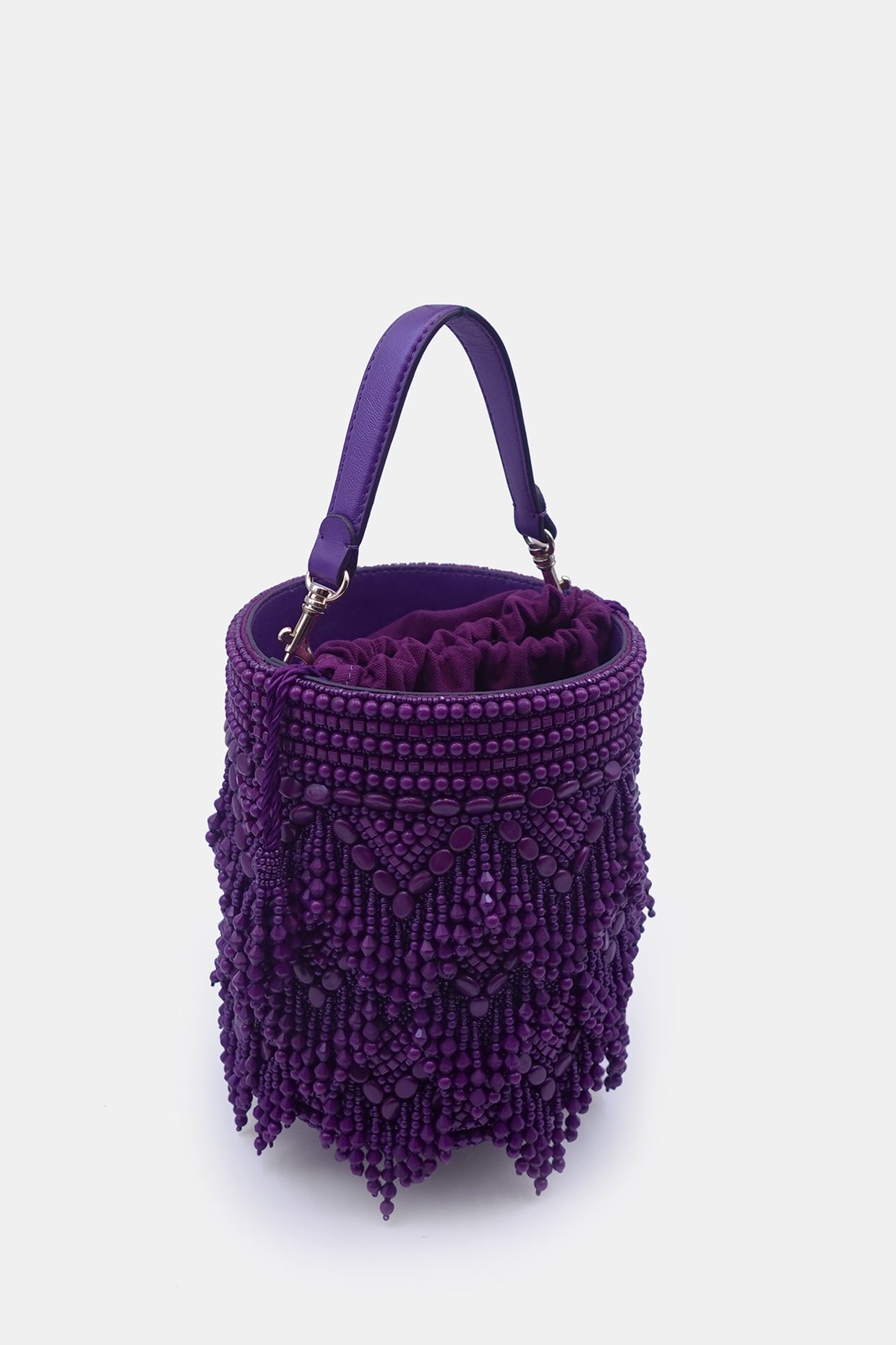 Handcrafted Purple Potli Bag