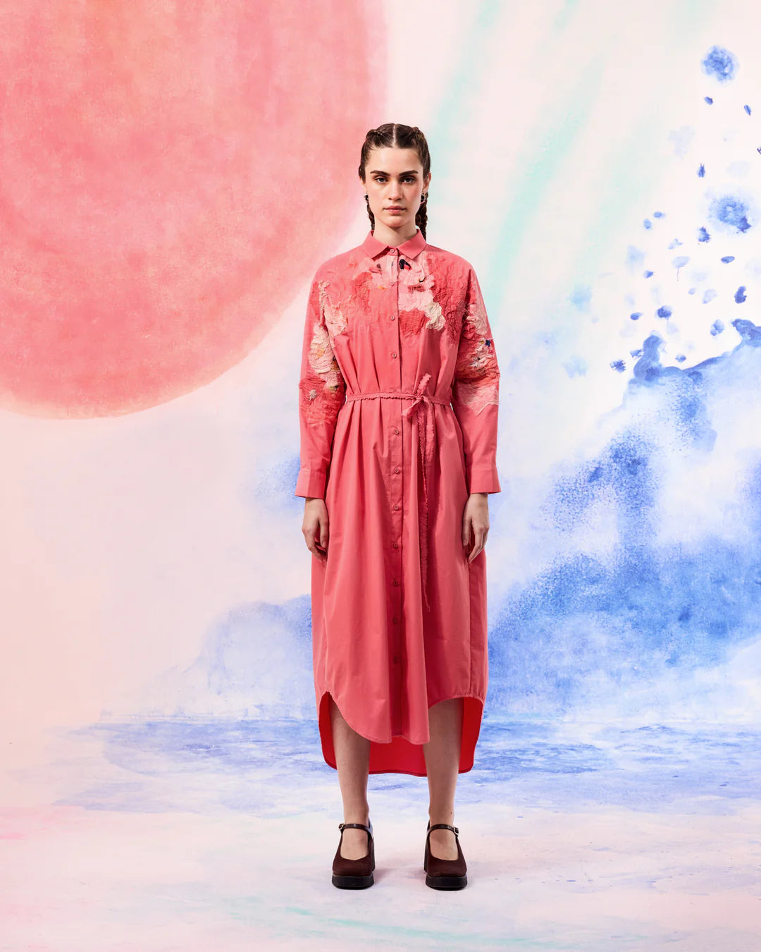 Lichen Shirt Dress