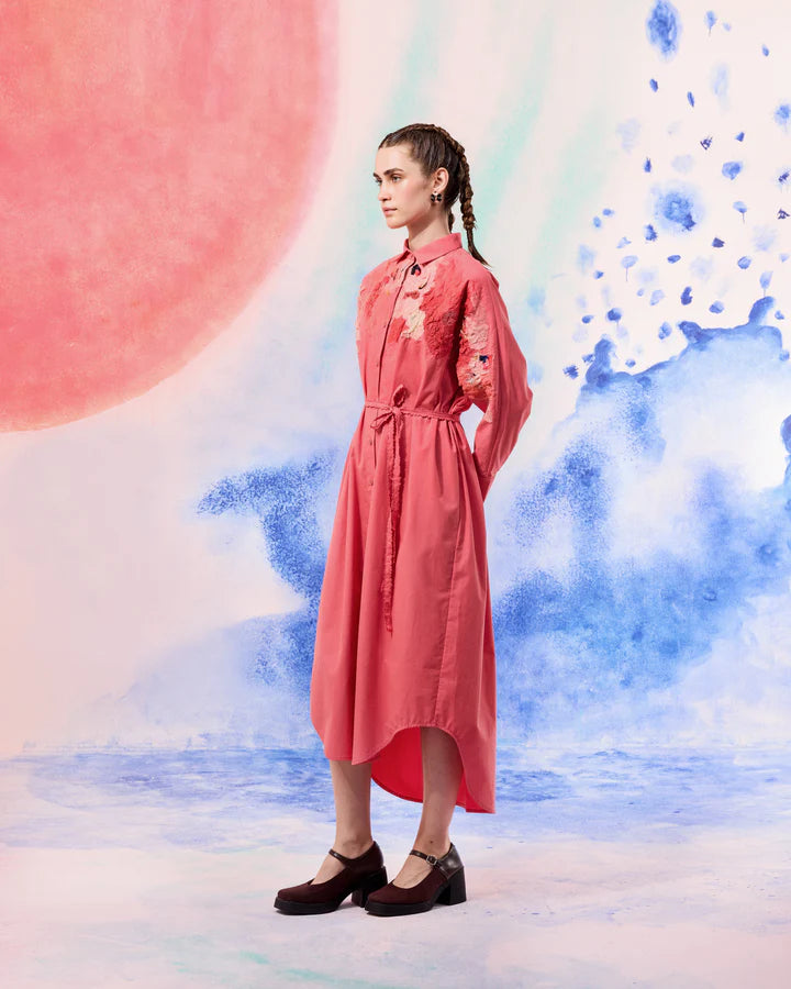 Lichen Shirt Dress