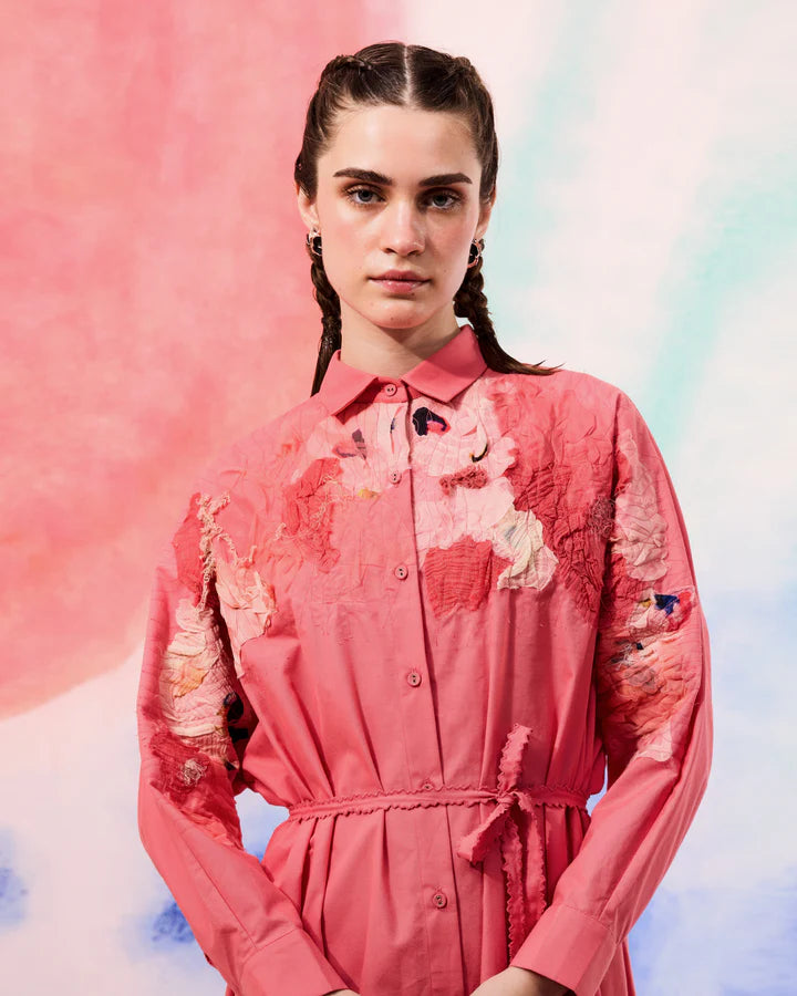 Lichen Shirt Dress
