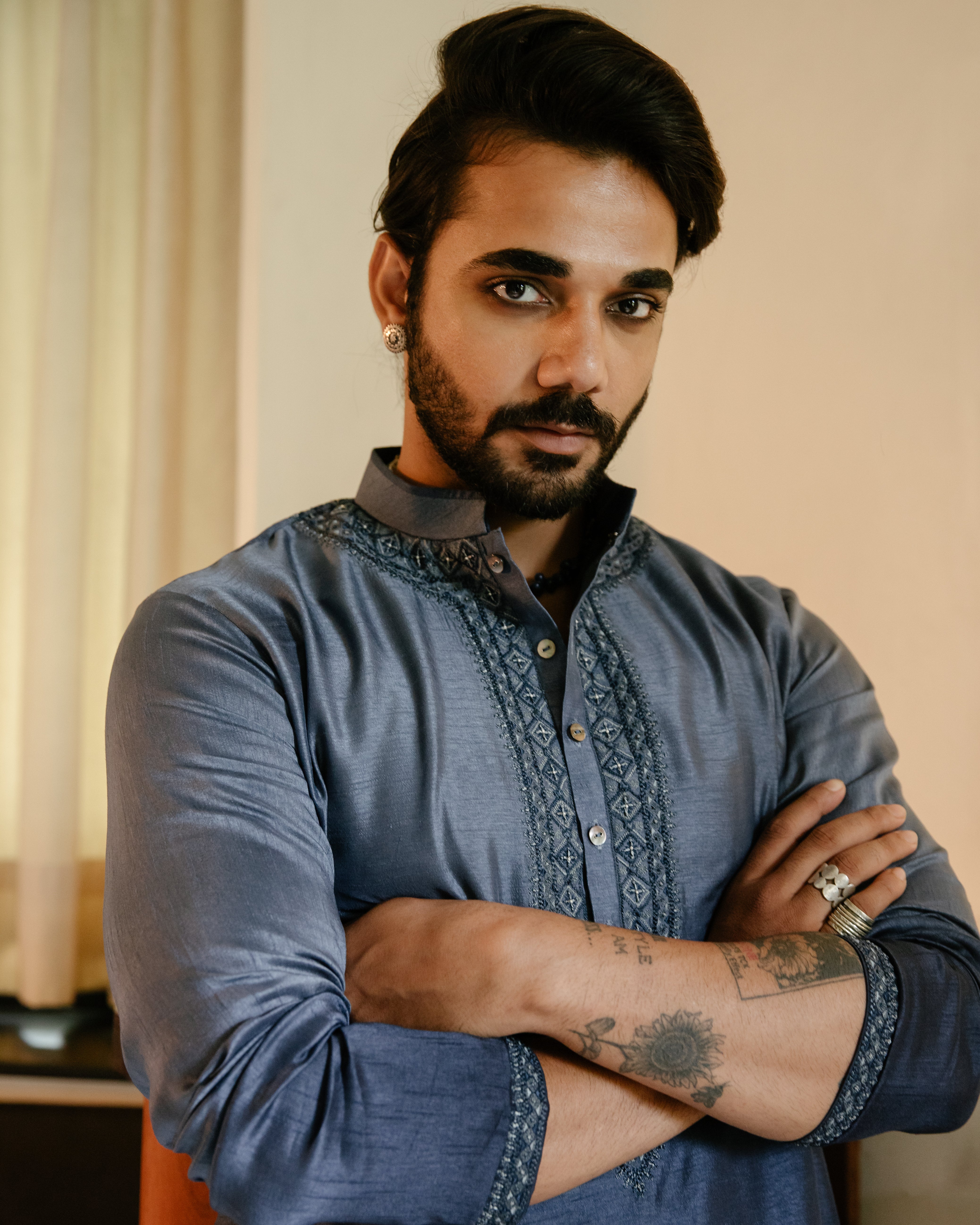 Firdaus Embroidered Kurta