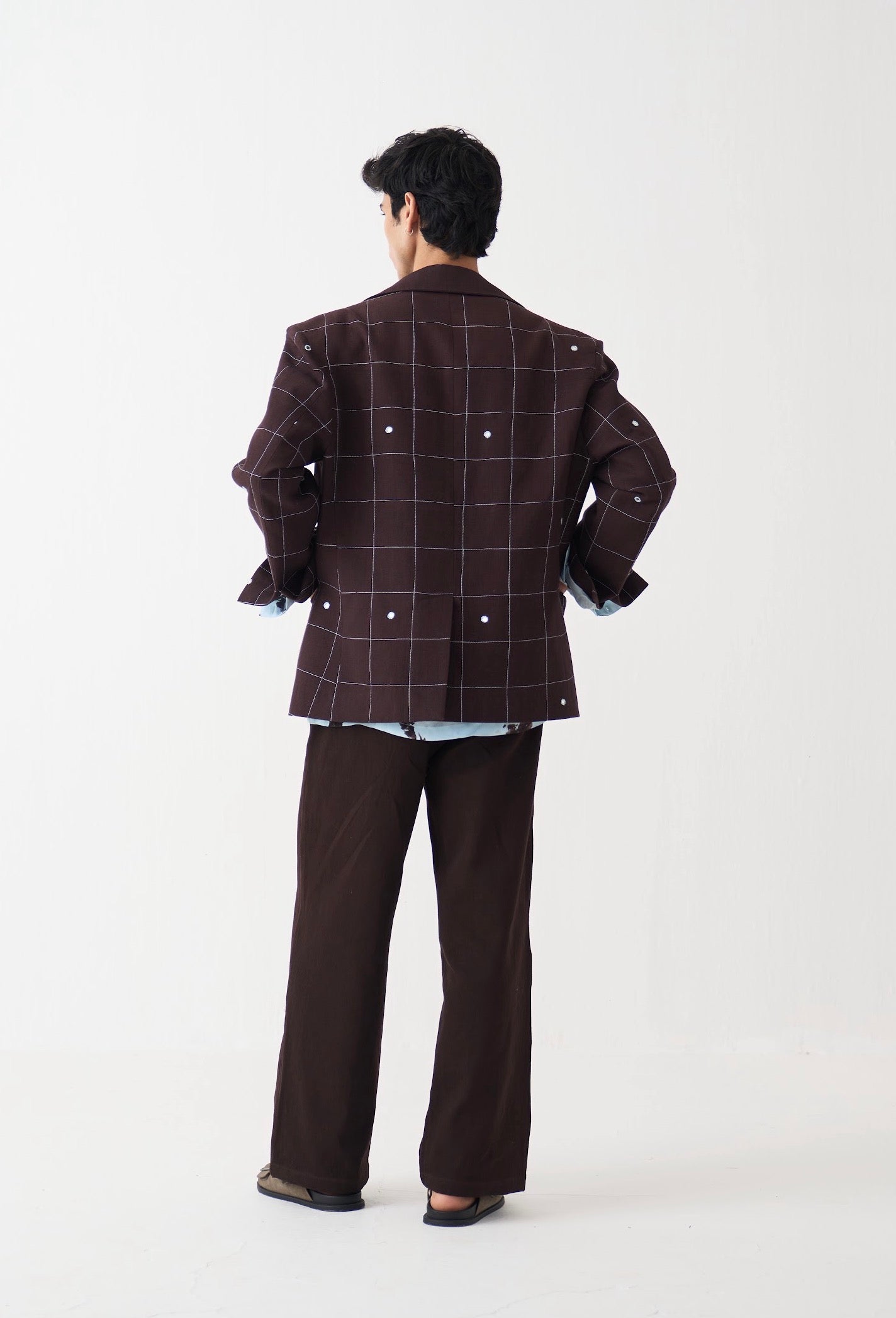 Emb. Patch Detail Shirt Co-ord