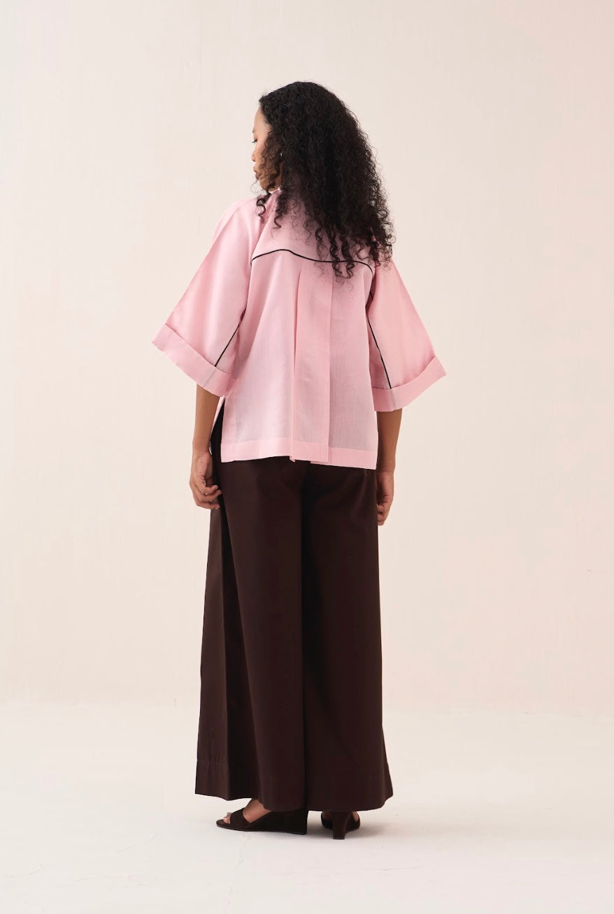 Floral Applique Shirt 
co-ord (set Of 2)