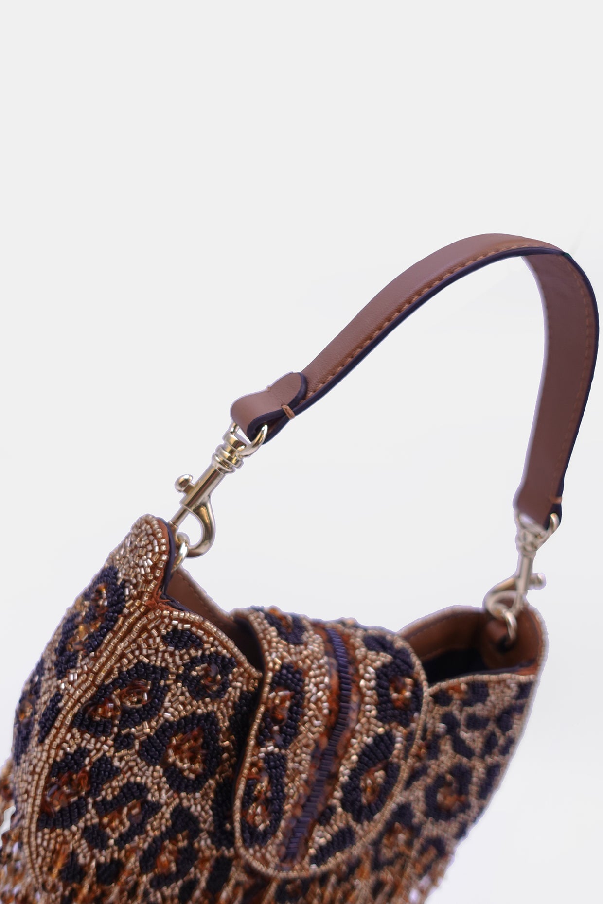 Leopard Fringed Clutchbags