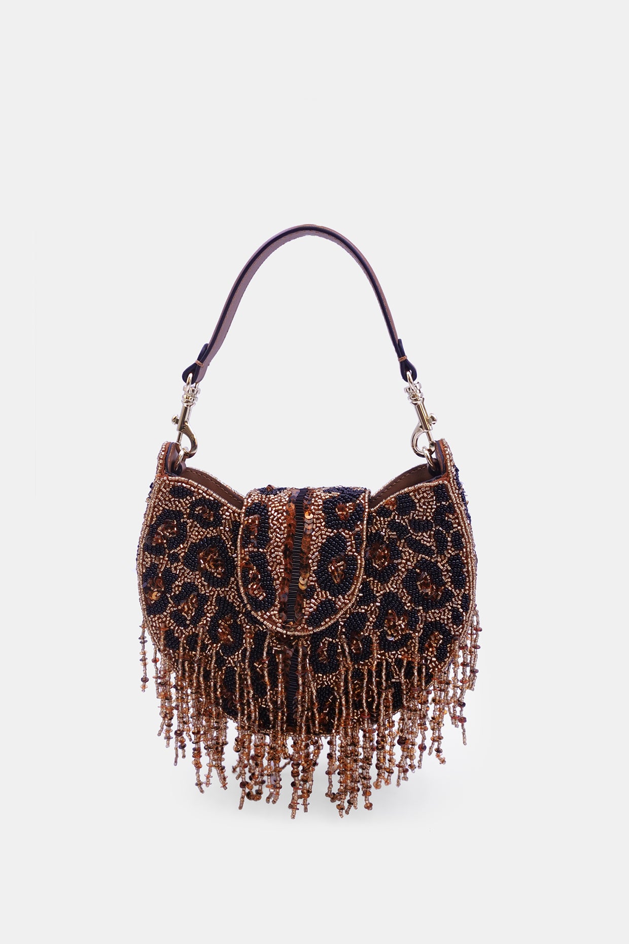 Leopard Fringed Clutchbags