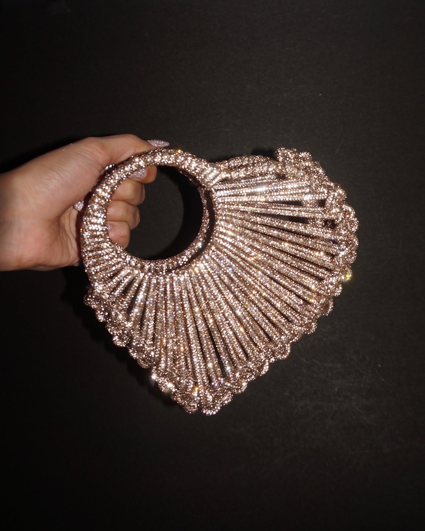 The Heart - Champagne Gold